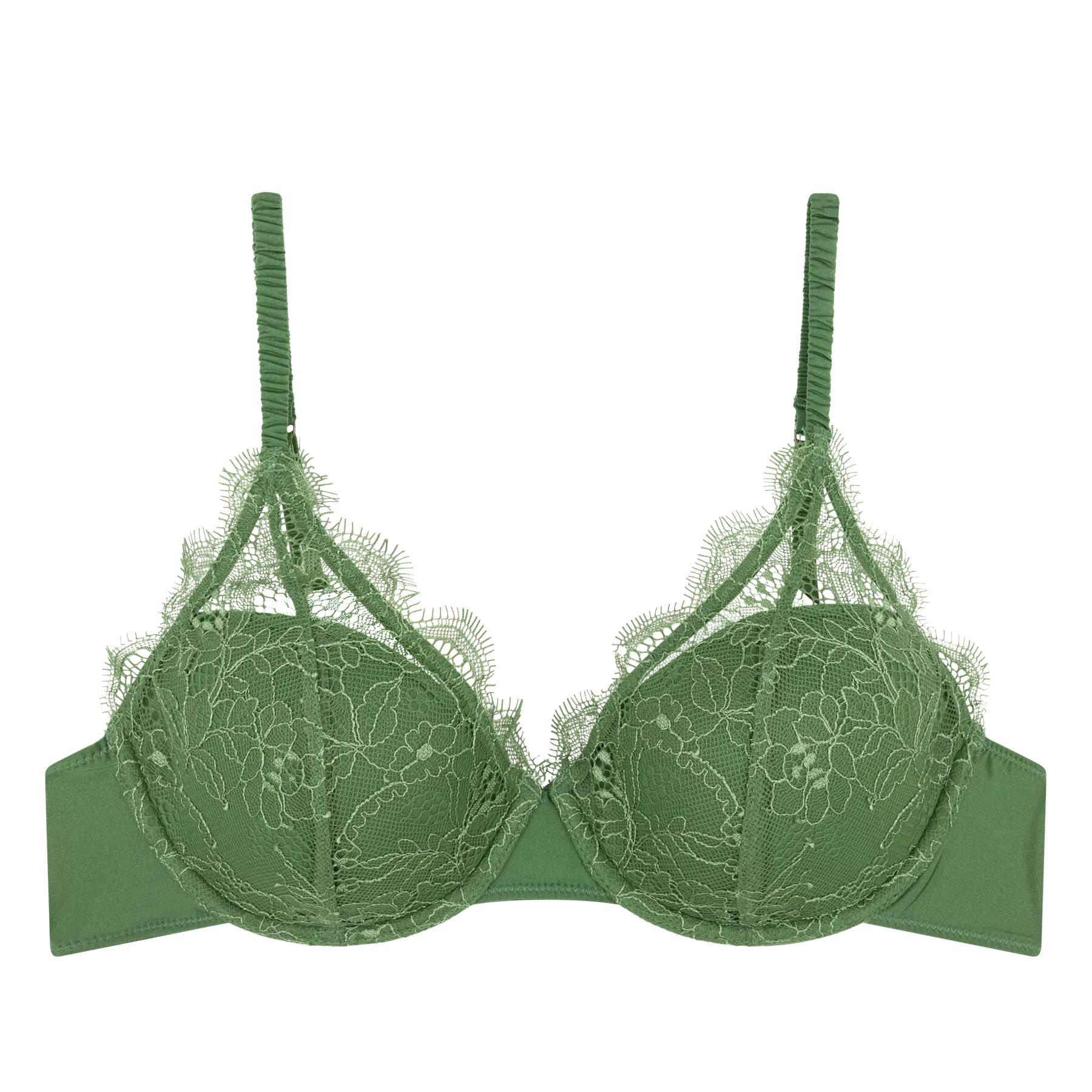 Gwyneth green bra