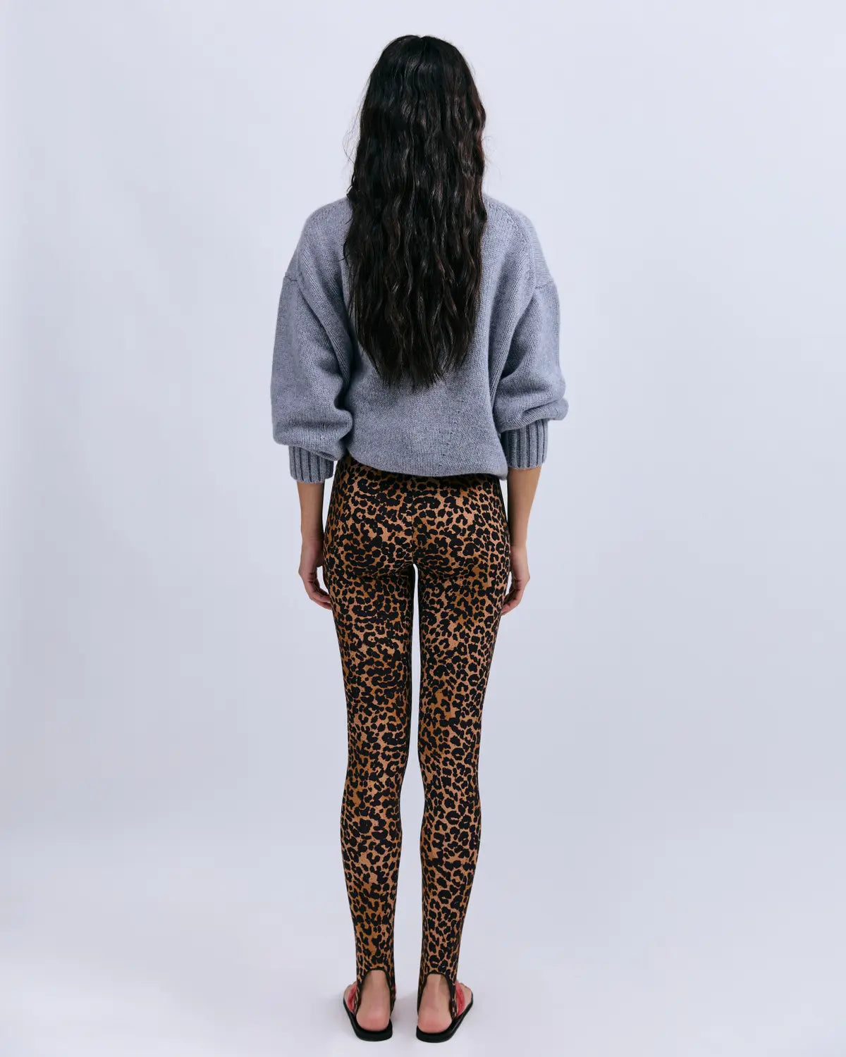 John leopard sports leggings