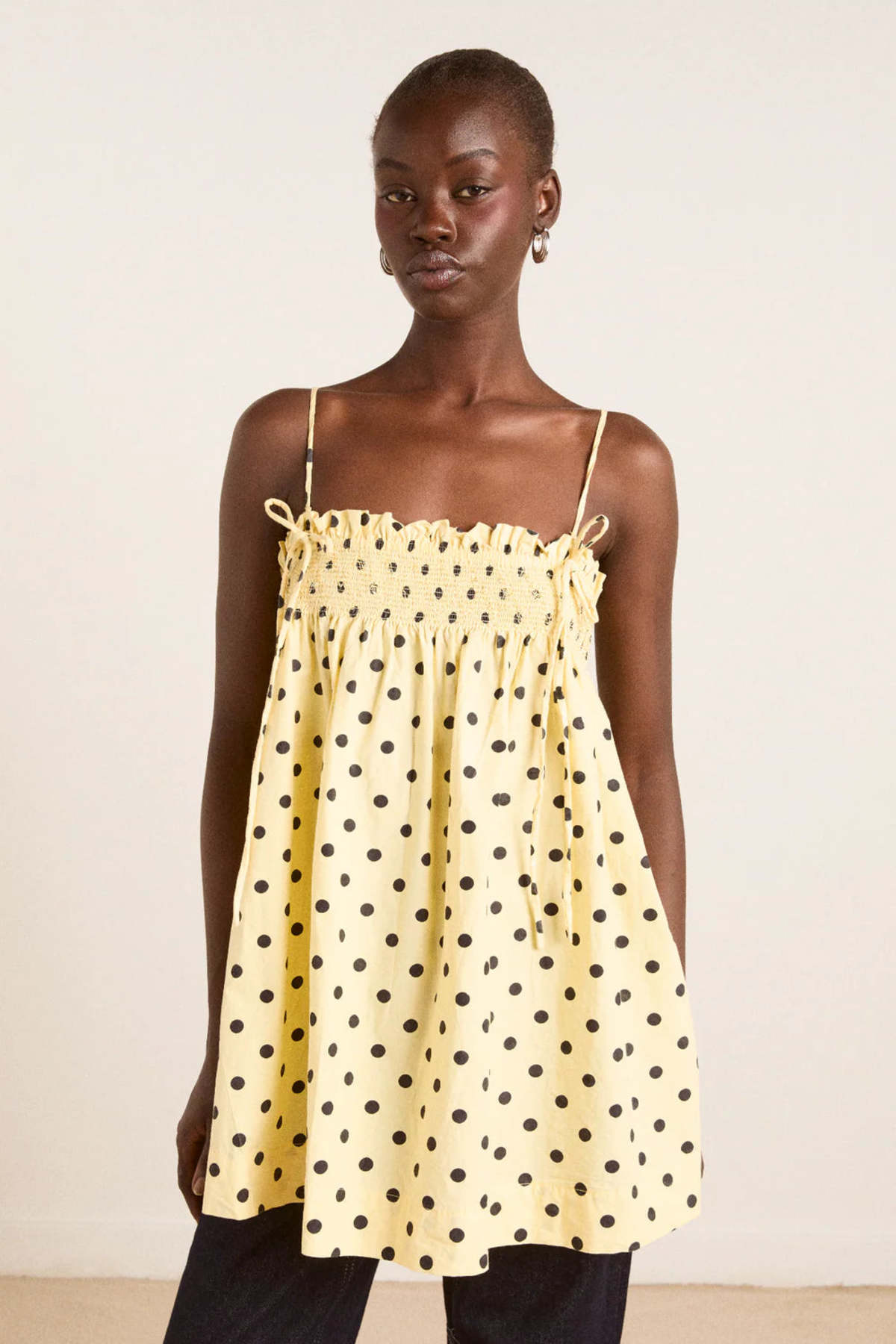 lilo mini dress- butter spot šaty – wildmoon Mini length Size:34 (XS) Dress to impress cherry Holiday25 30