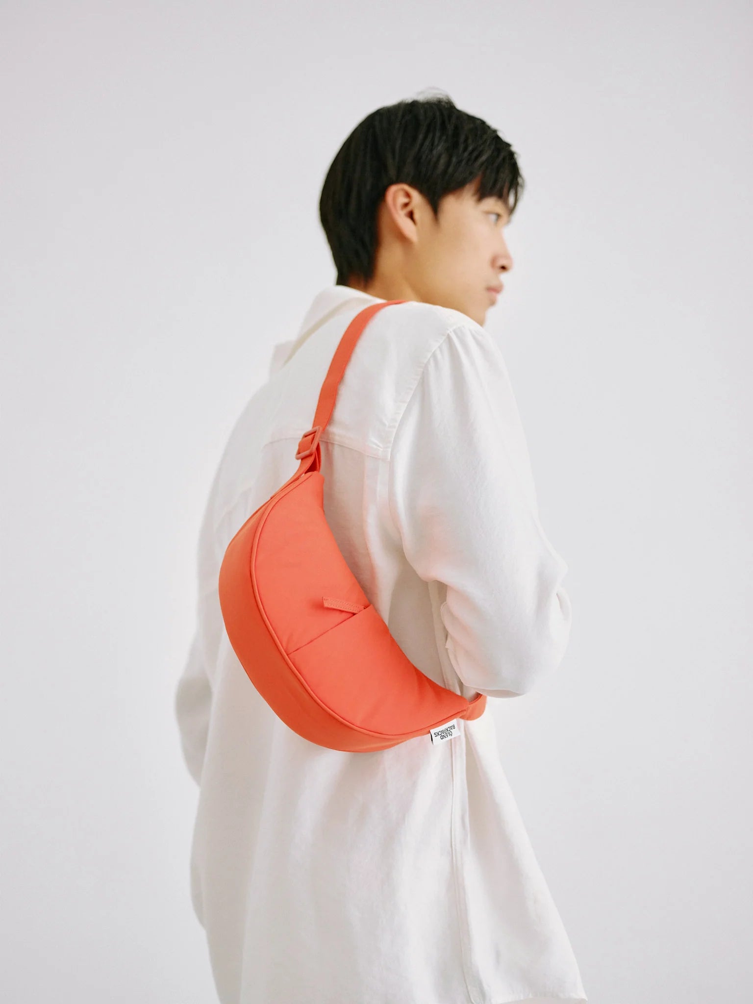 mini Moon coral bag