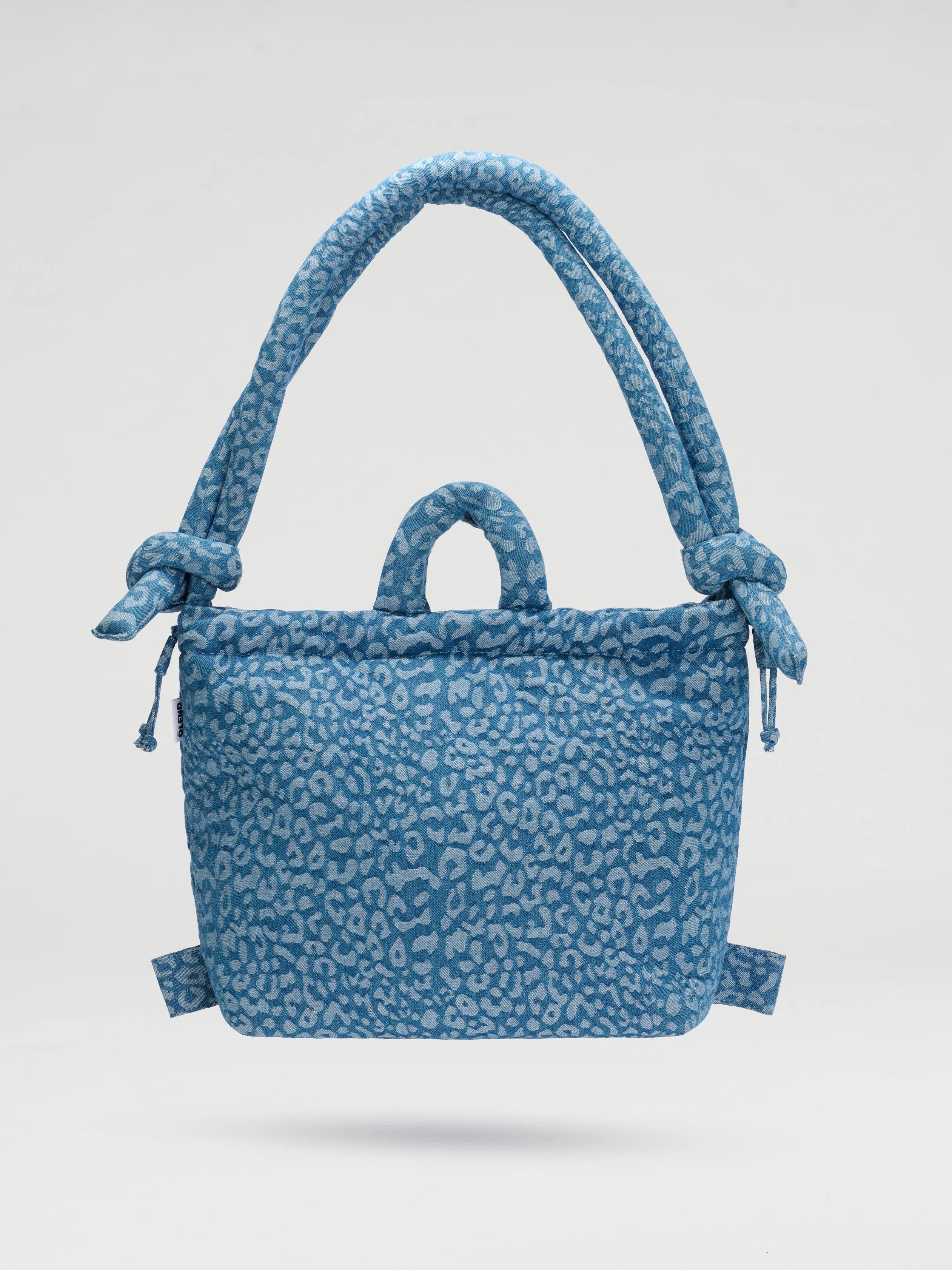 Ona Soft leopard denim bag – wildmoon