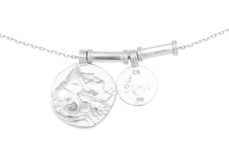 Angelus amulet silver