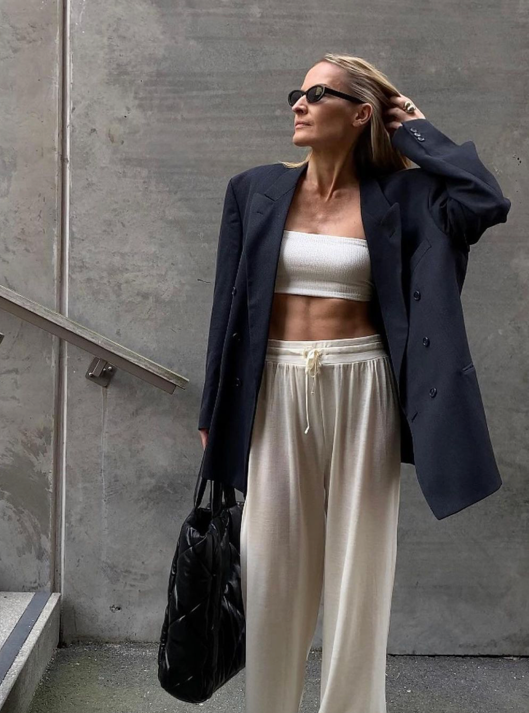 Barbera off-white pants