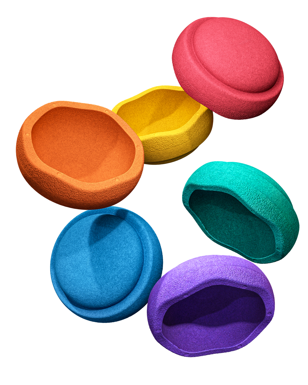 Stapelstein® Original rainbow classic 6 pcs