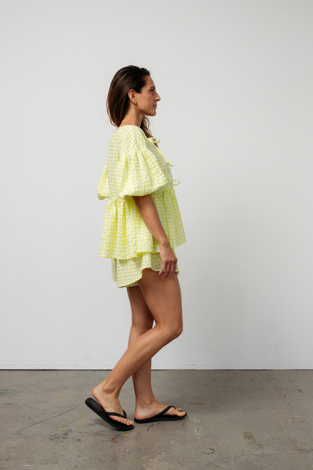 Ivy checkered shorts