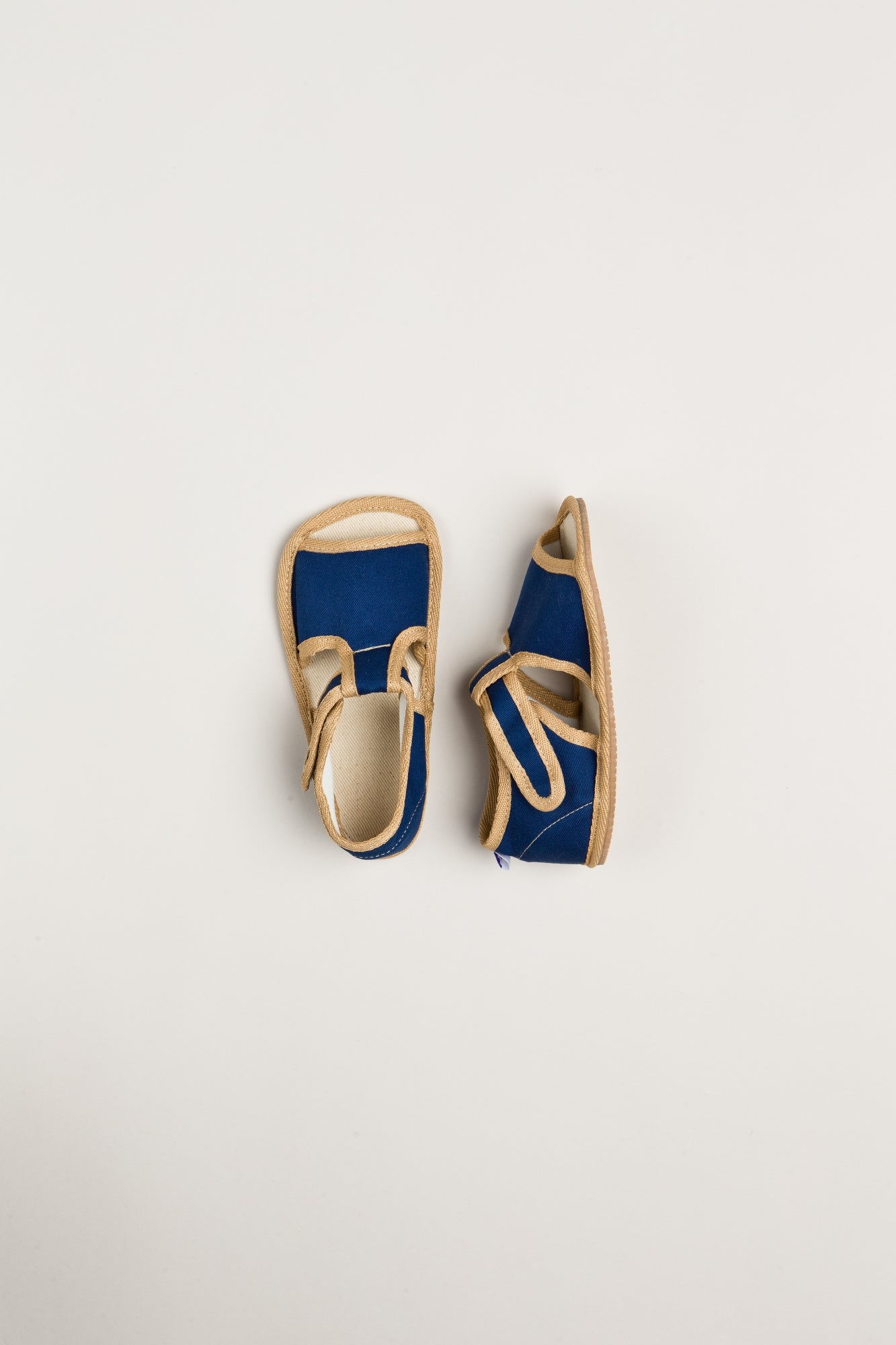 slippers MONICA for wider feet blue – wildmoon - Main Image