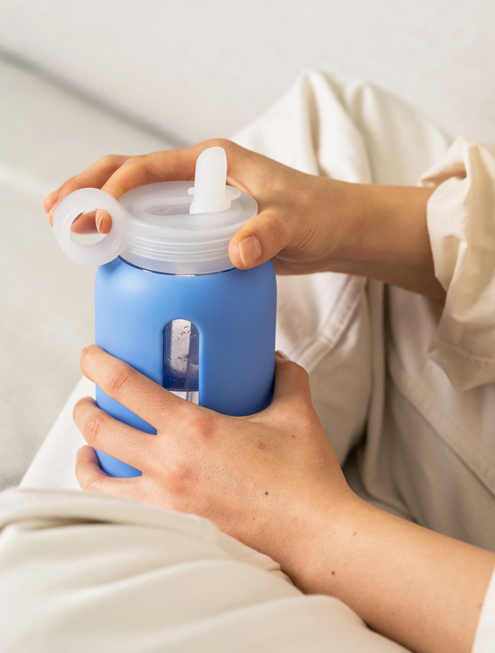 Flip Cap straw for bink bottle