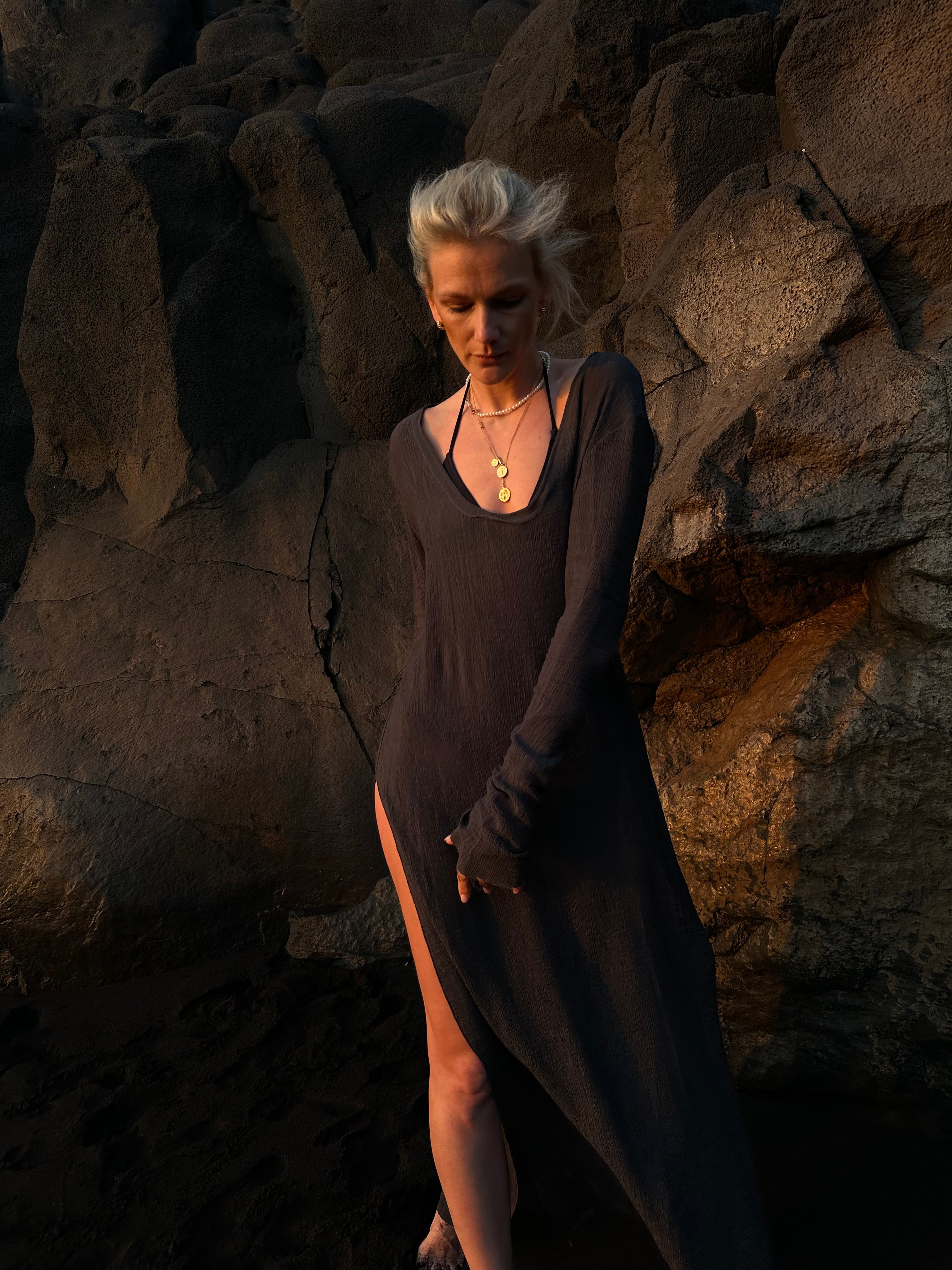 vacanze dress by Zuzana NS anthracite