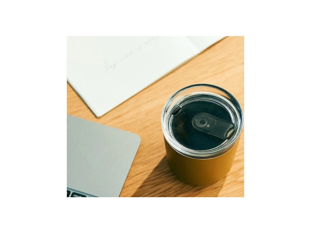 thermo mug with lid black