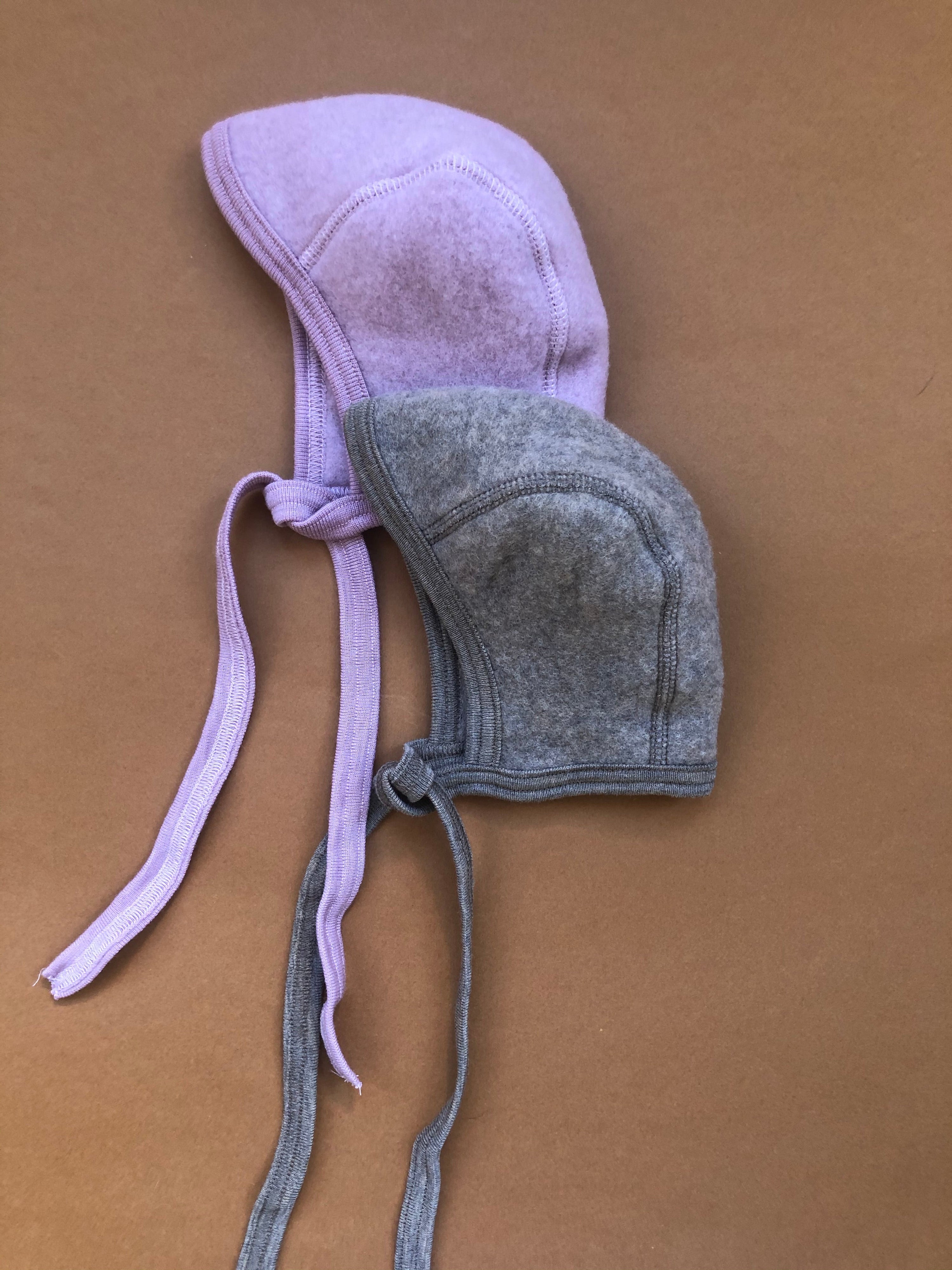 light grey wool hat