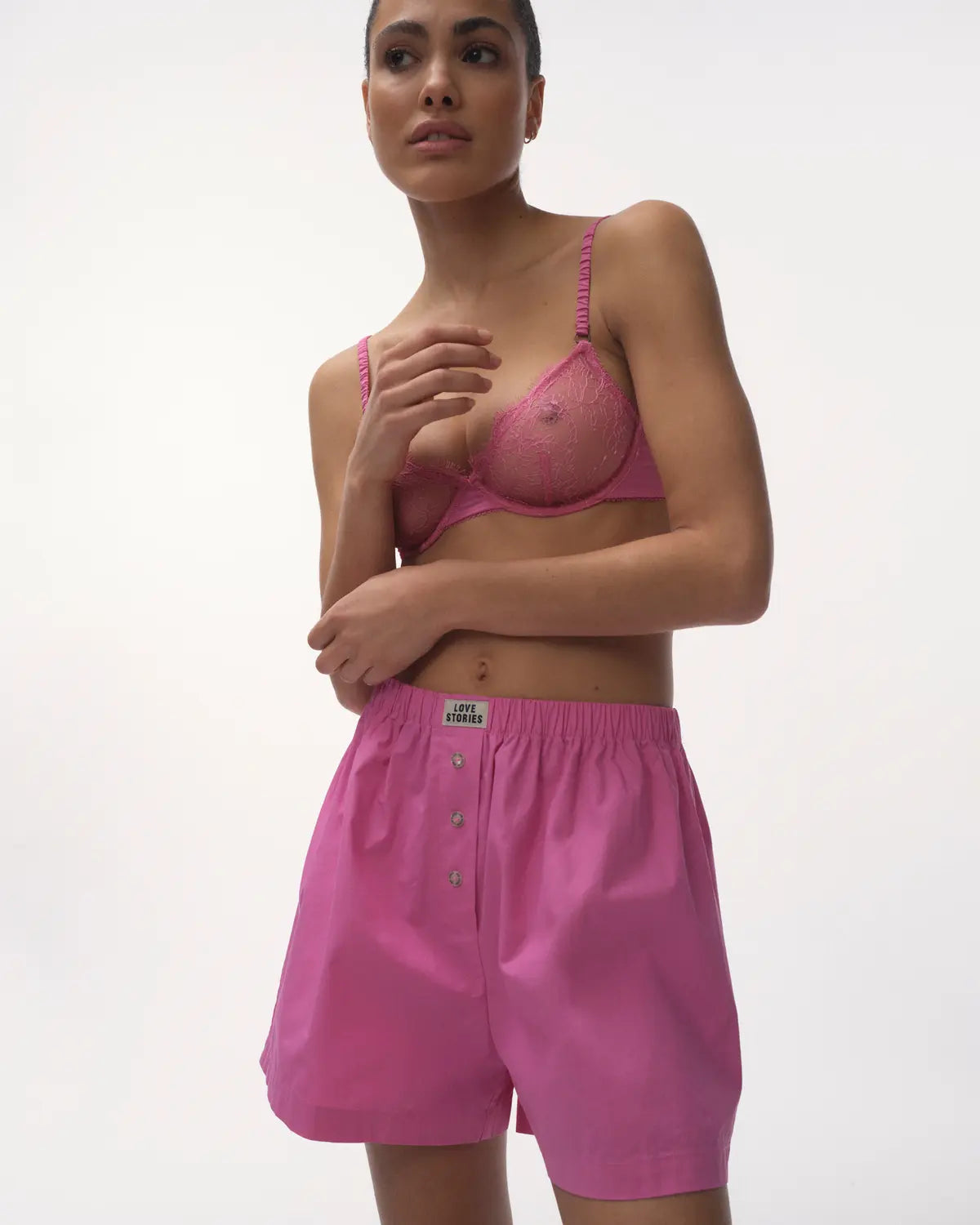 shorts James pink