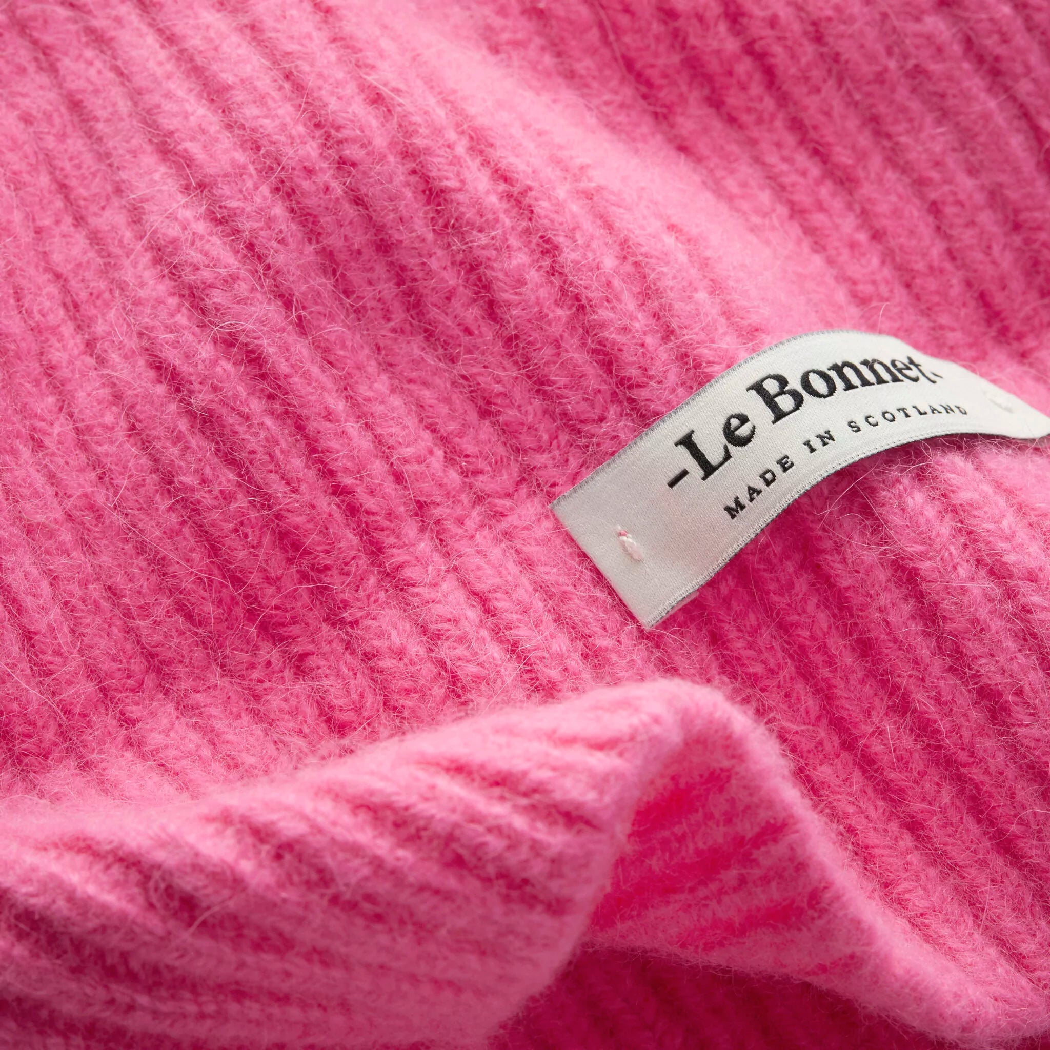 bubblegum lambswool beanie