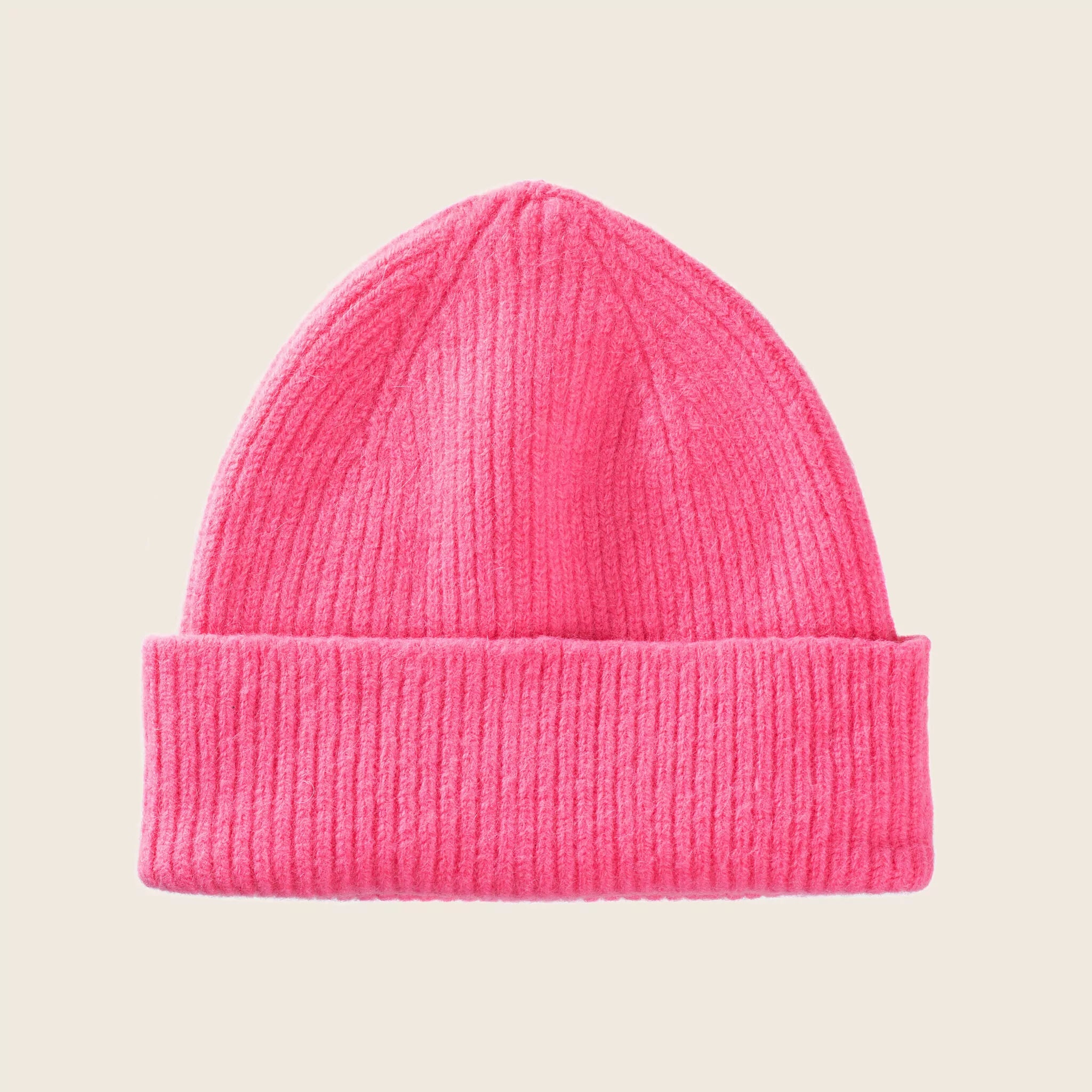 bubblegum lambswool beanie