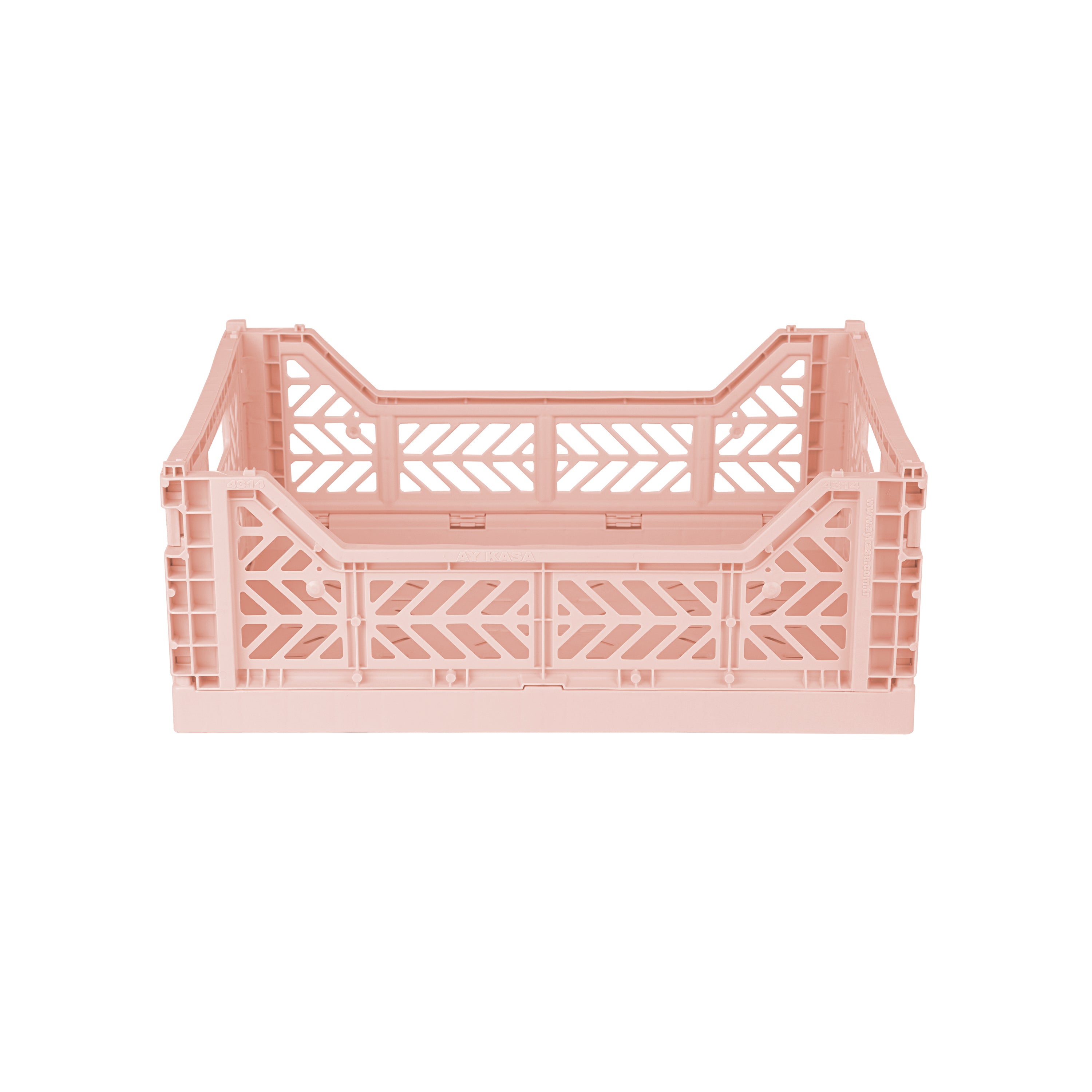 stackable storage box midi milk tea