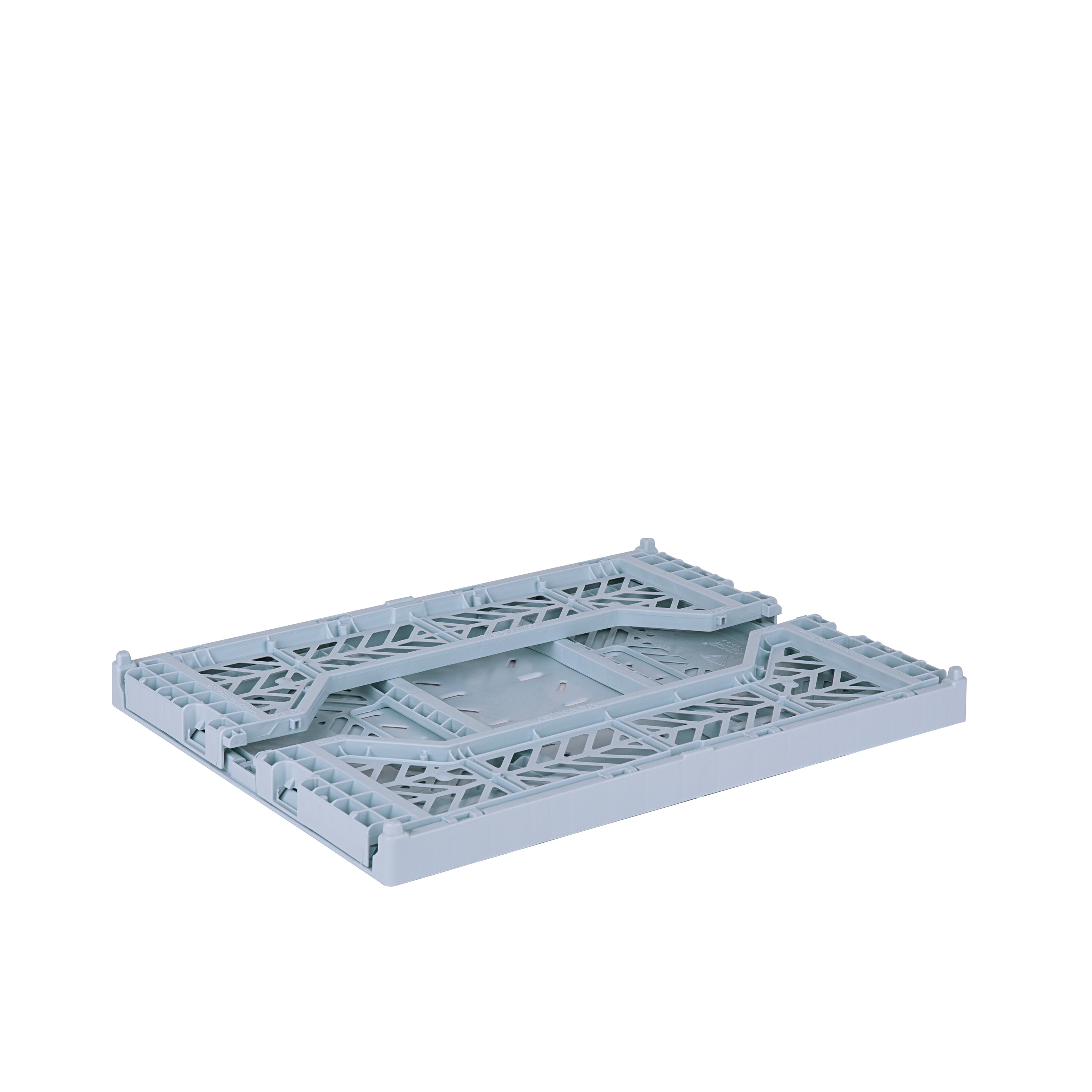 stackable storage box midi pale blue
