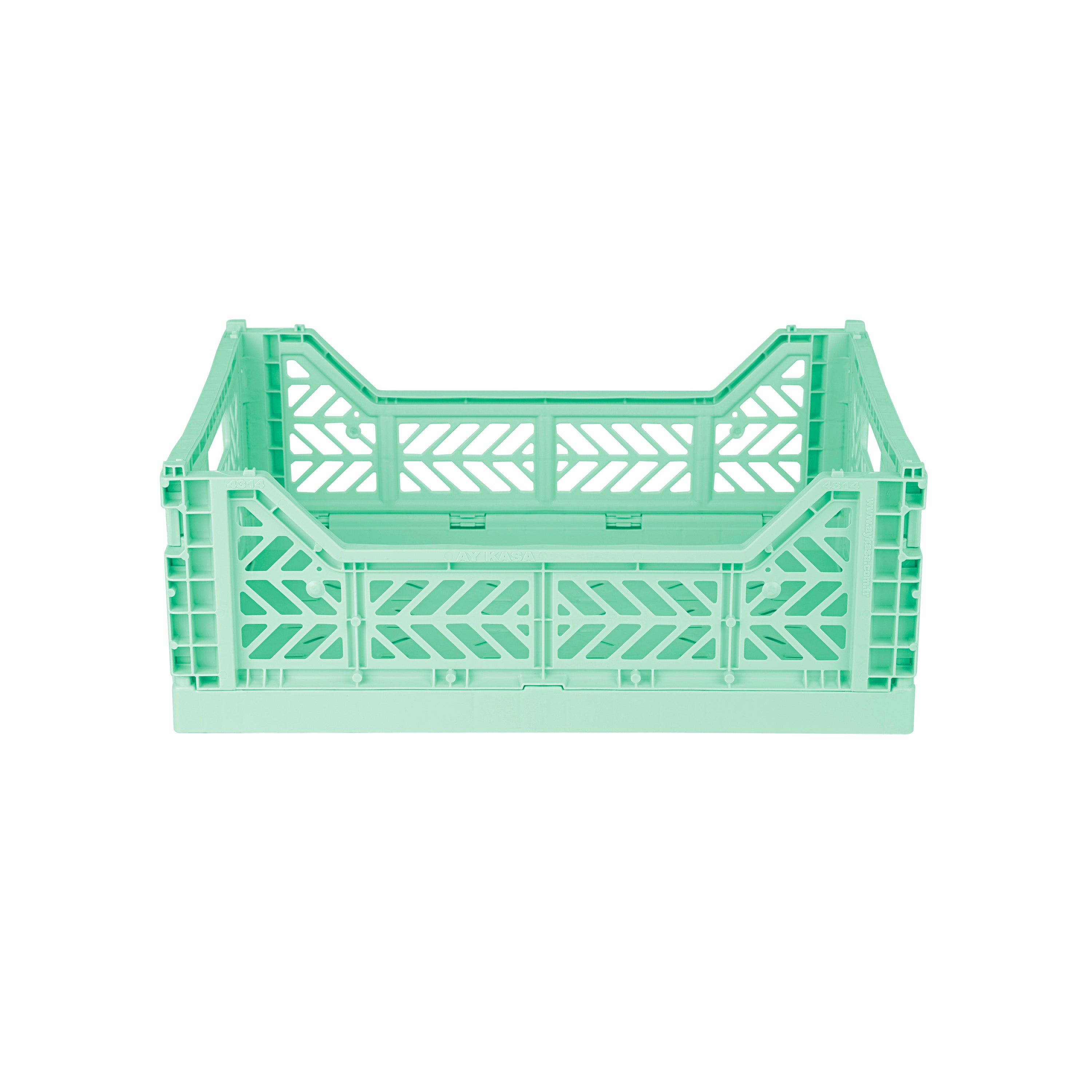 stackable storage box midi warm mint