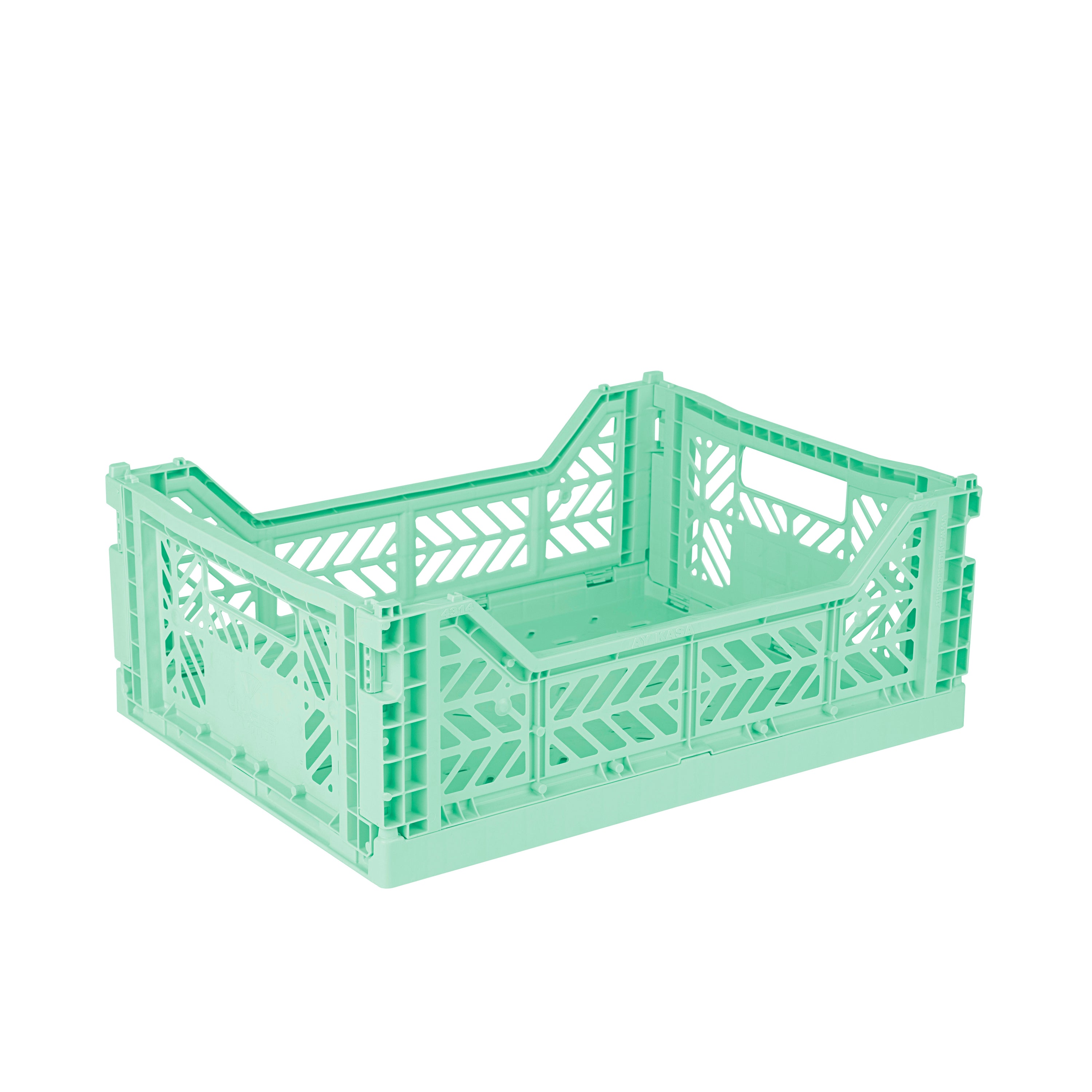 stackable storage box midi warm mint