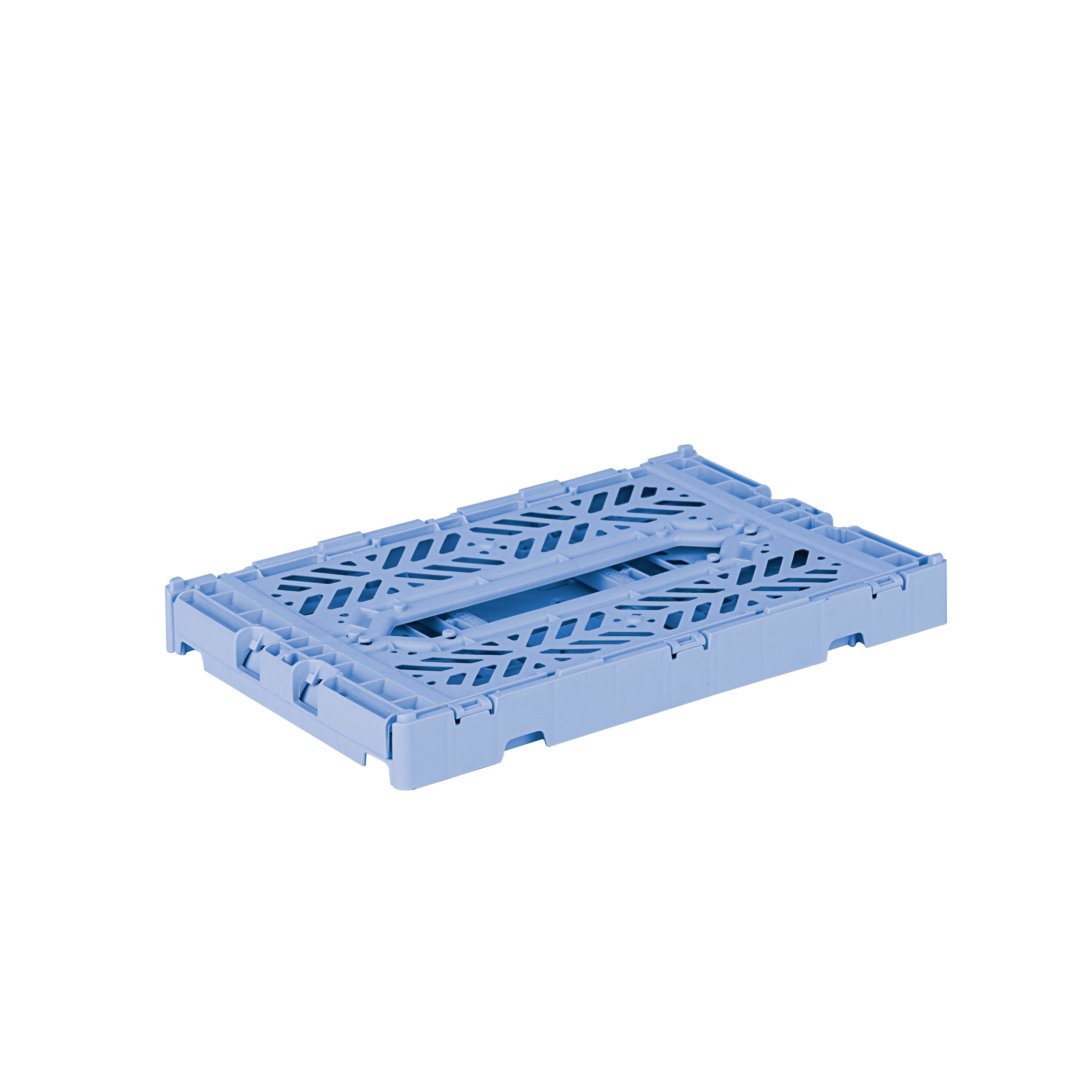 stackable storage box mini baby blue