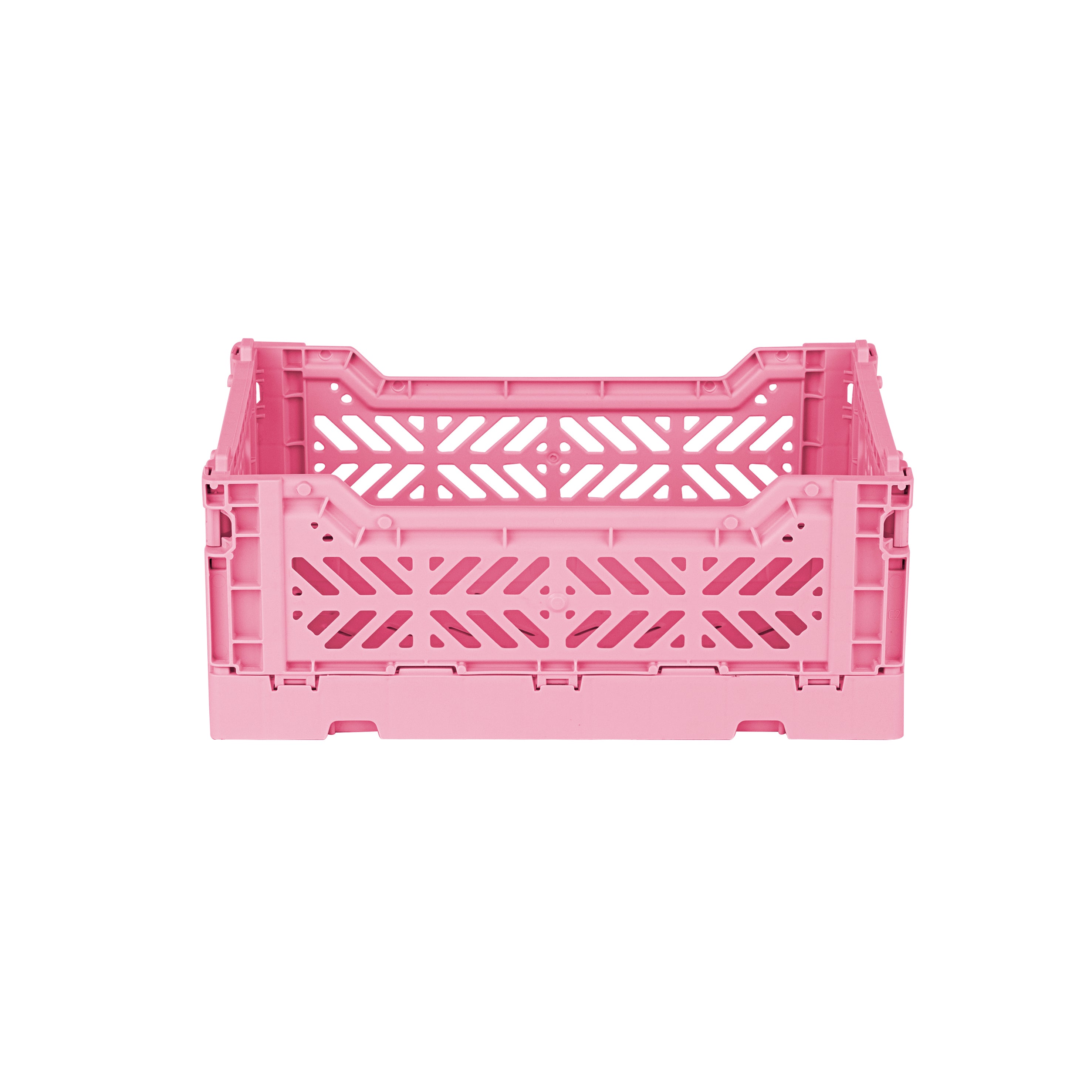 stackable storage box mini baby pink