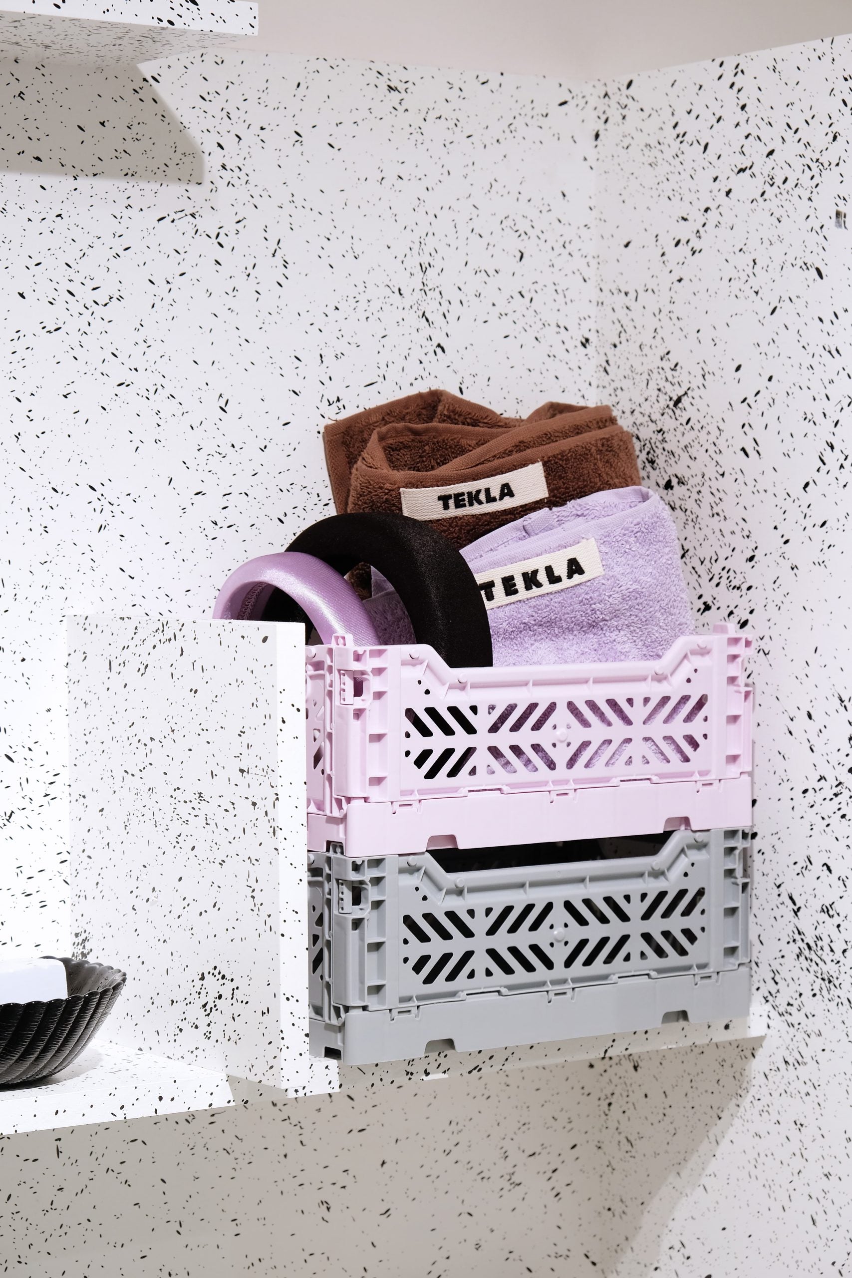 stackable storage box mini orchid