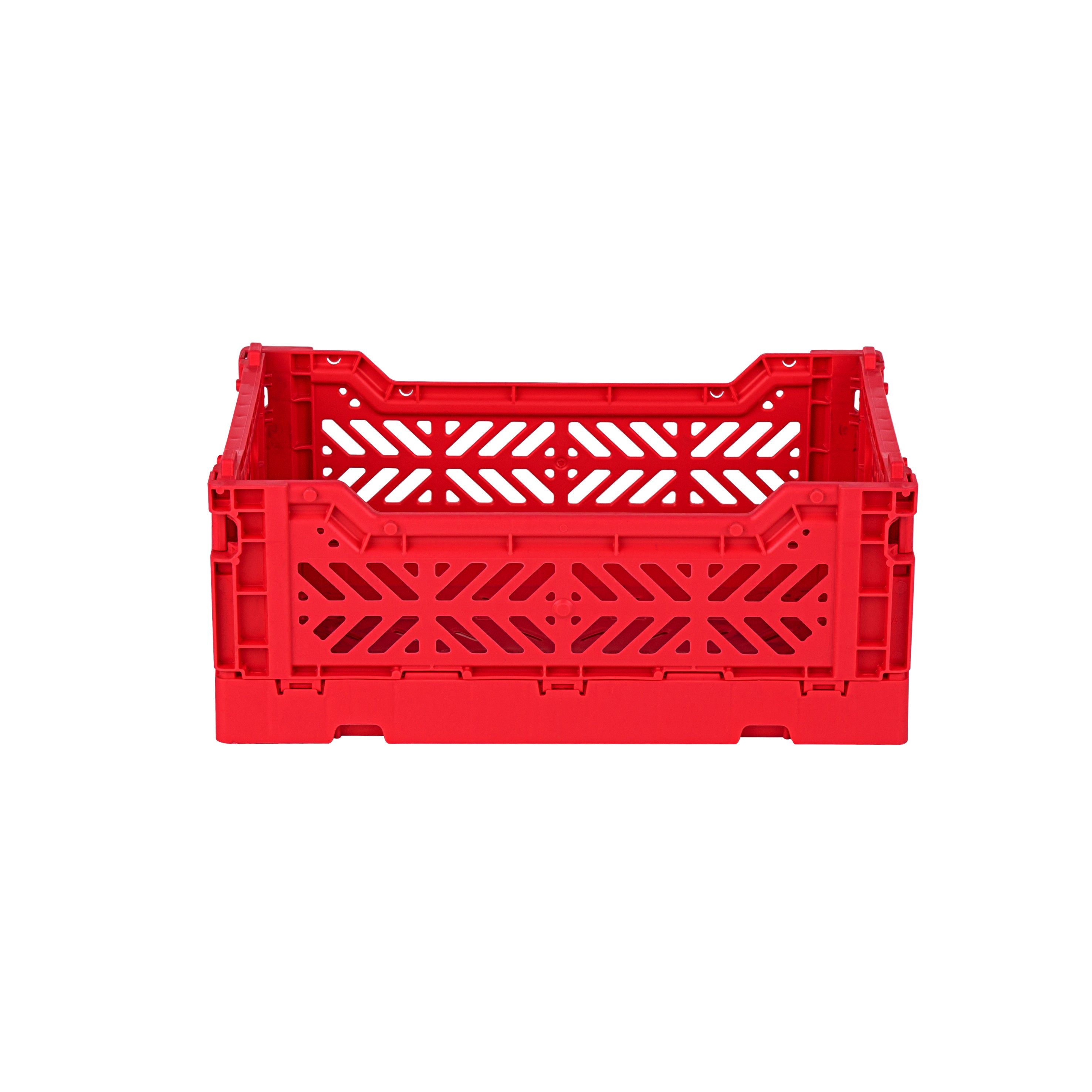 stackable storage box mini red