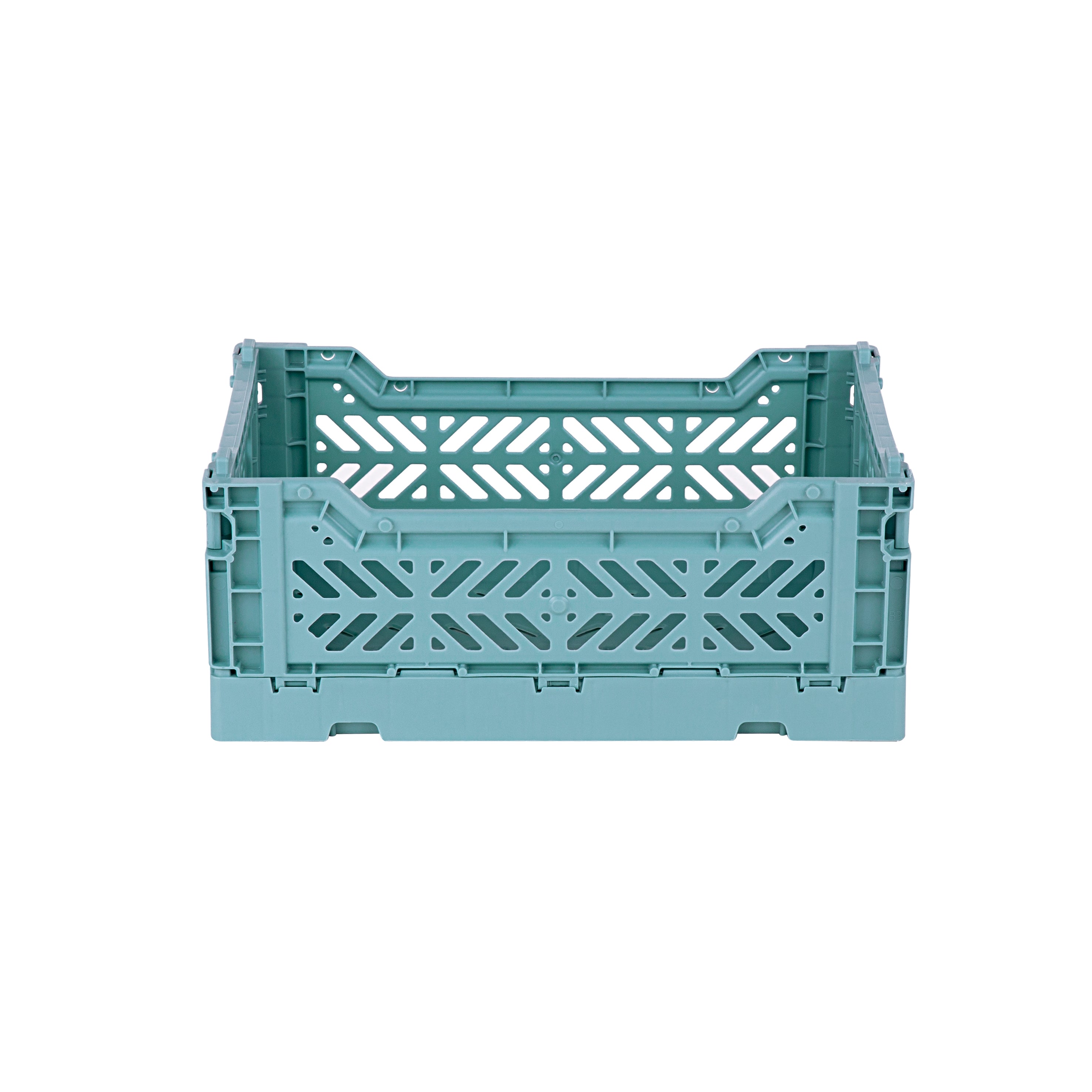 stackable storage box mini teal