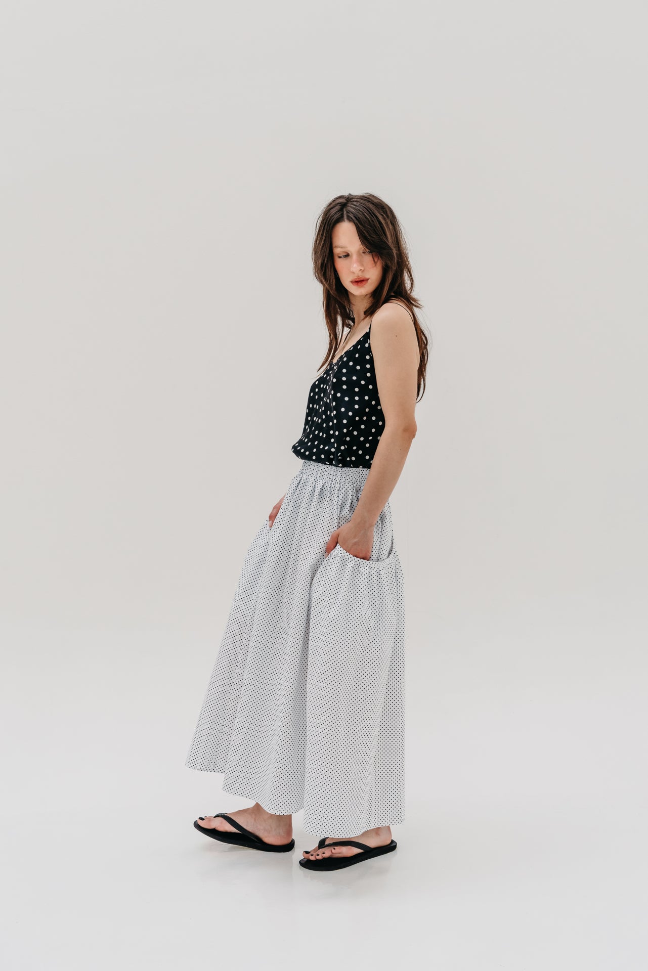 Mina dot skirt