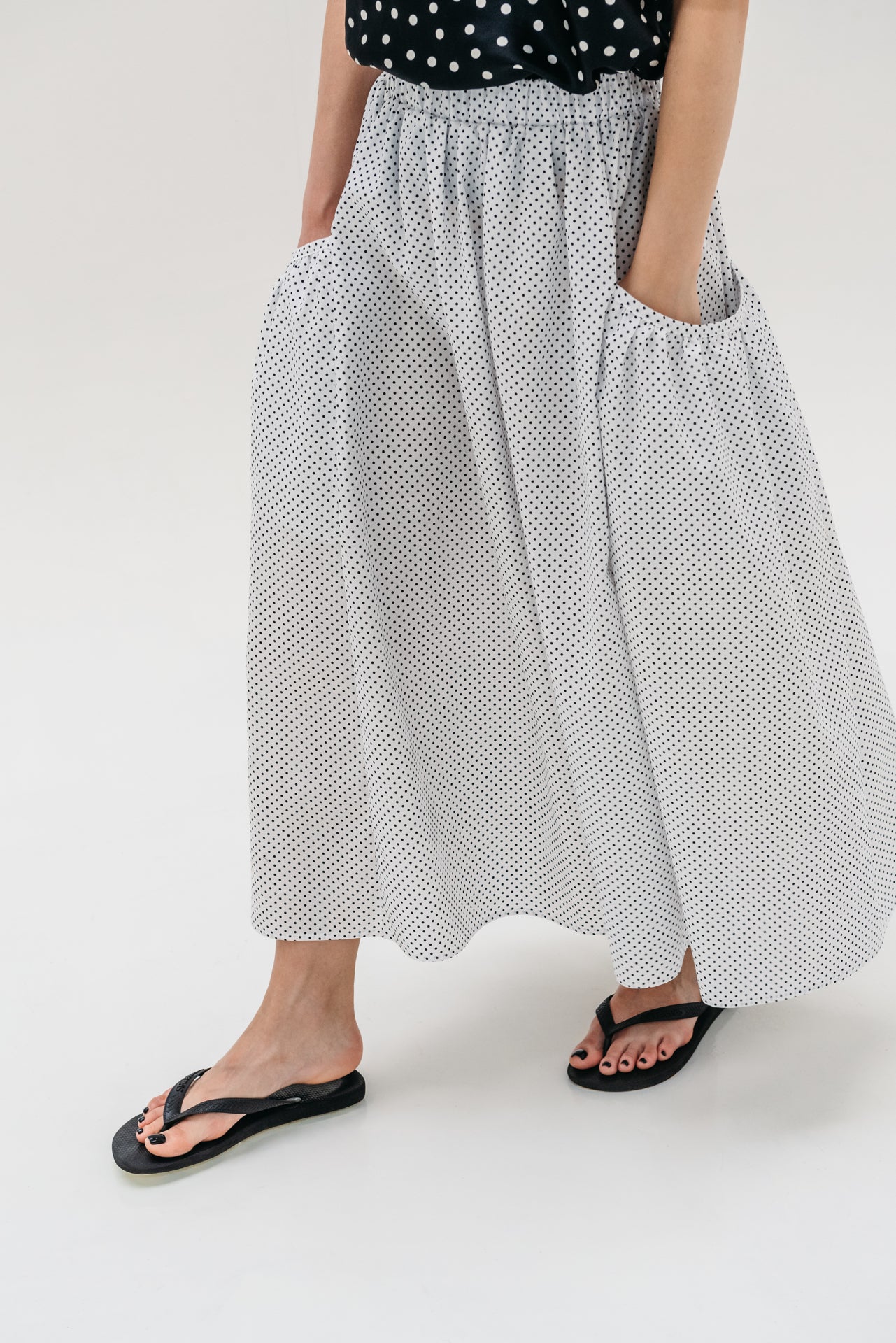 Mina dot skirt