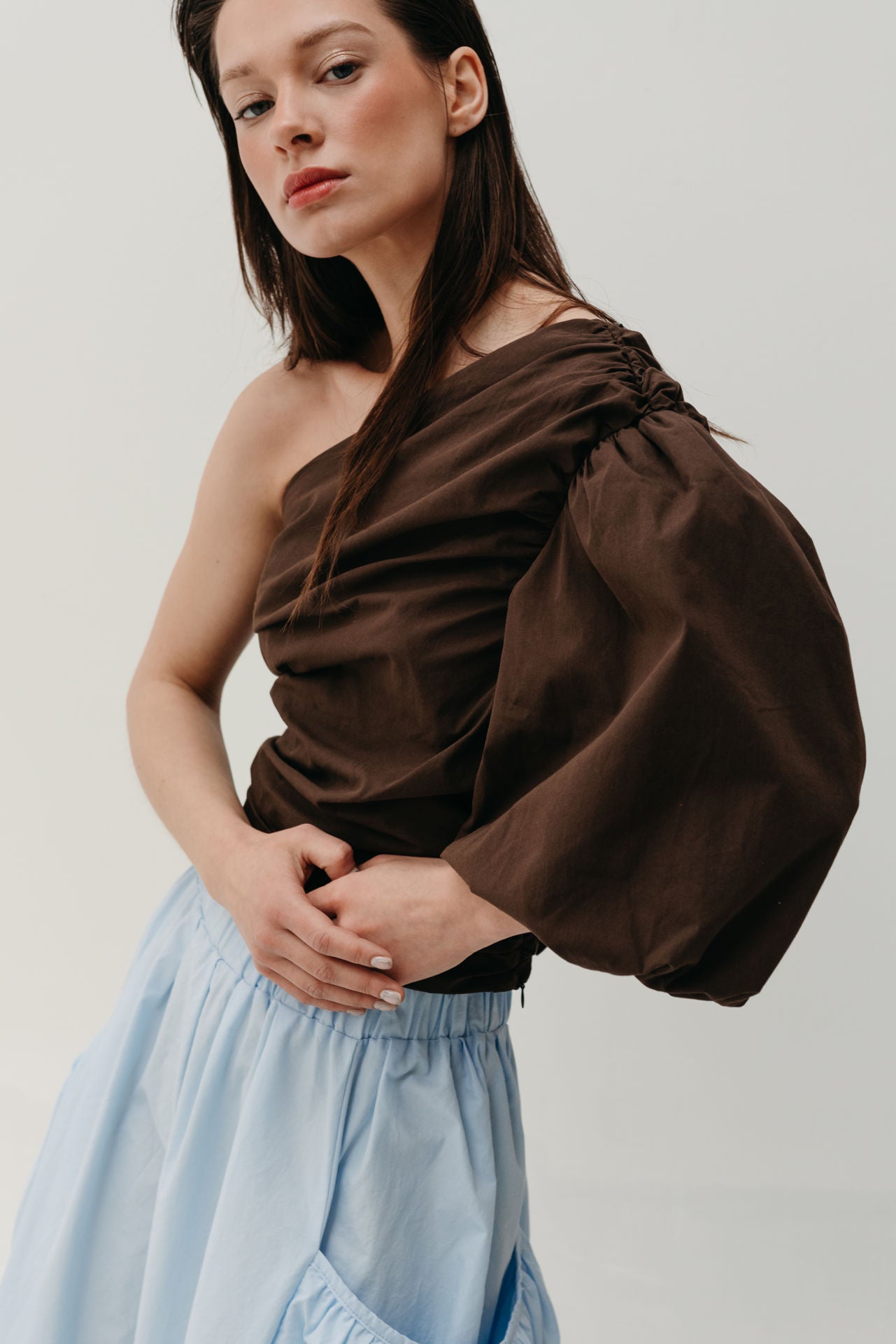 skirt Mina skyblue