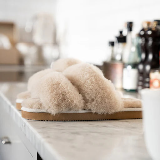wool slippers Thelma honey