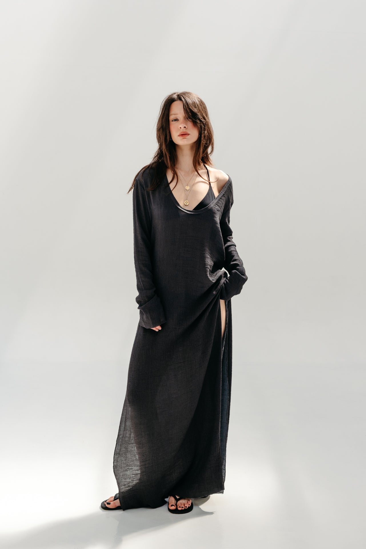vacanze dress by Zuzana NS anthracite