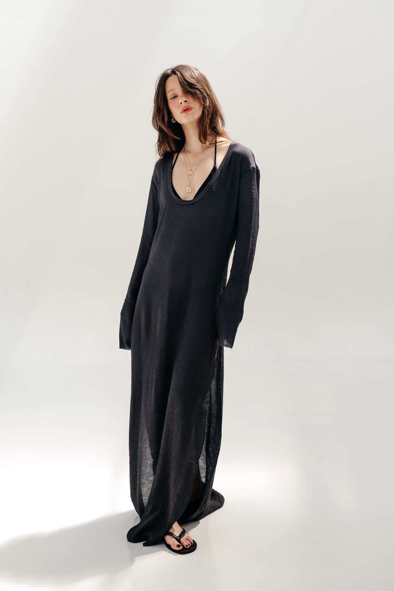 vacanze dress by Zuzana NS anthracite