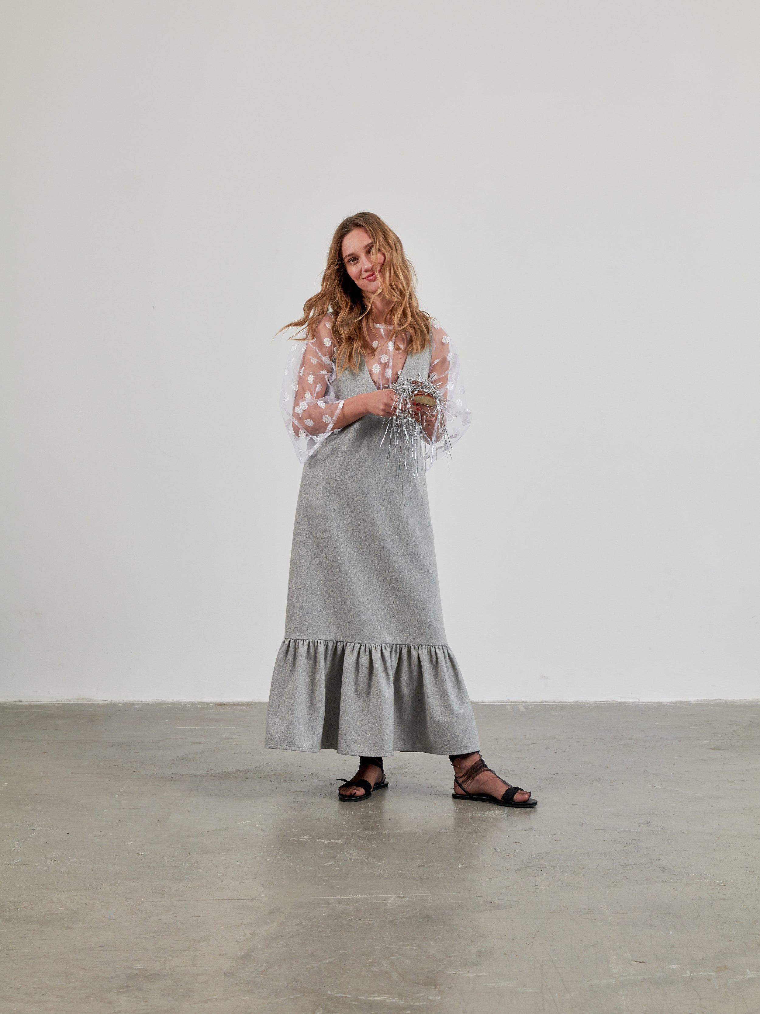 Tilda wool dress