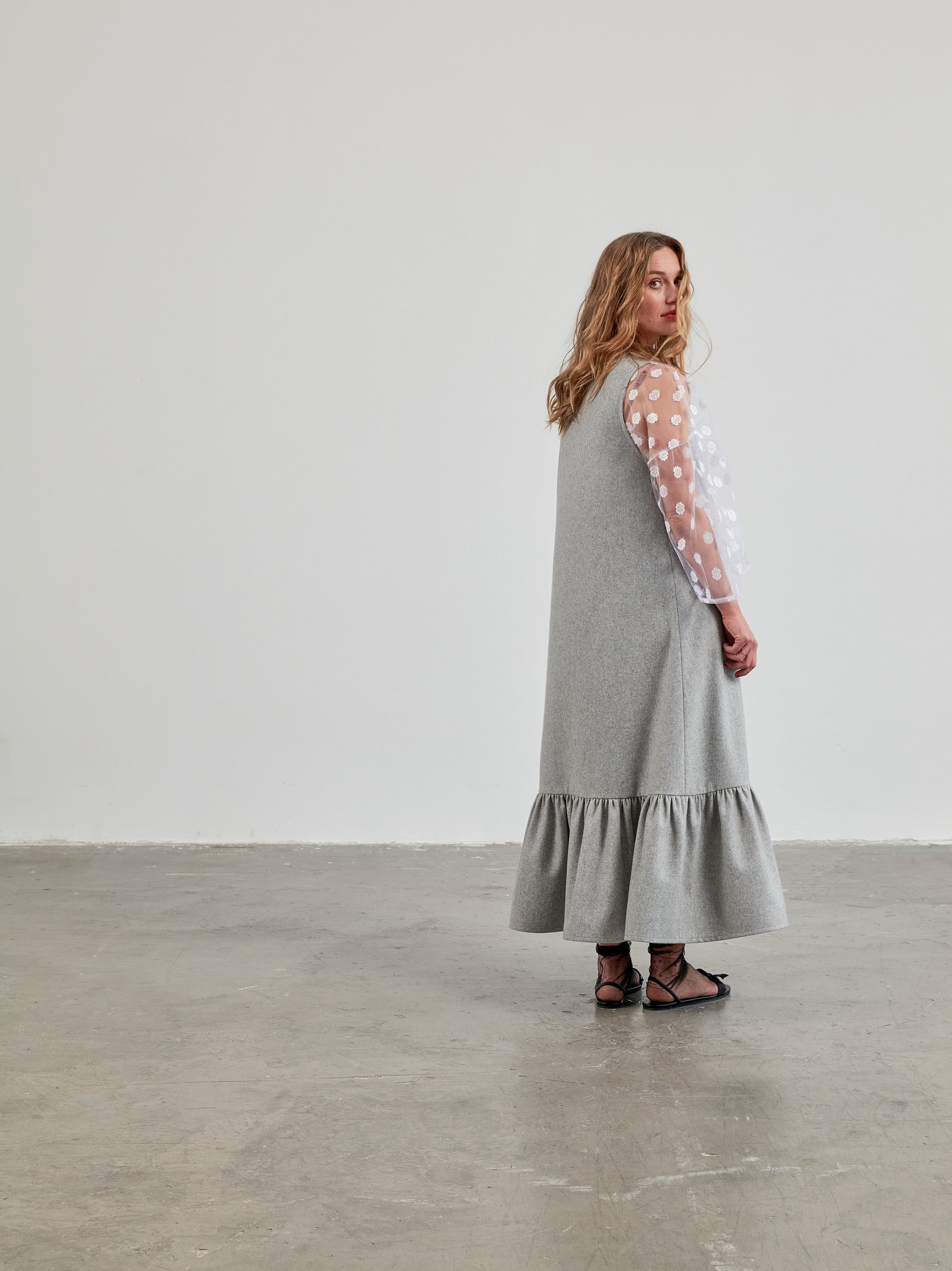 Tilda wool dress