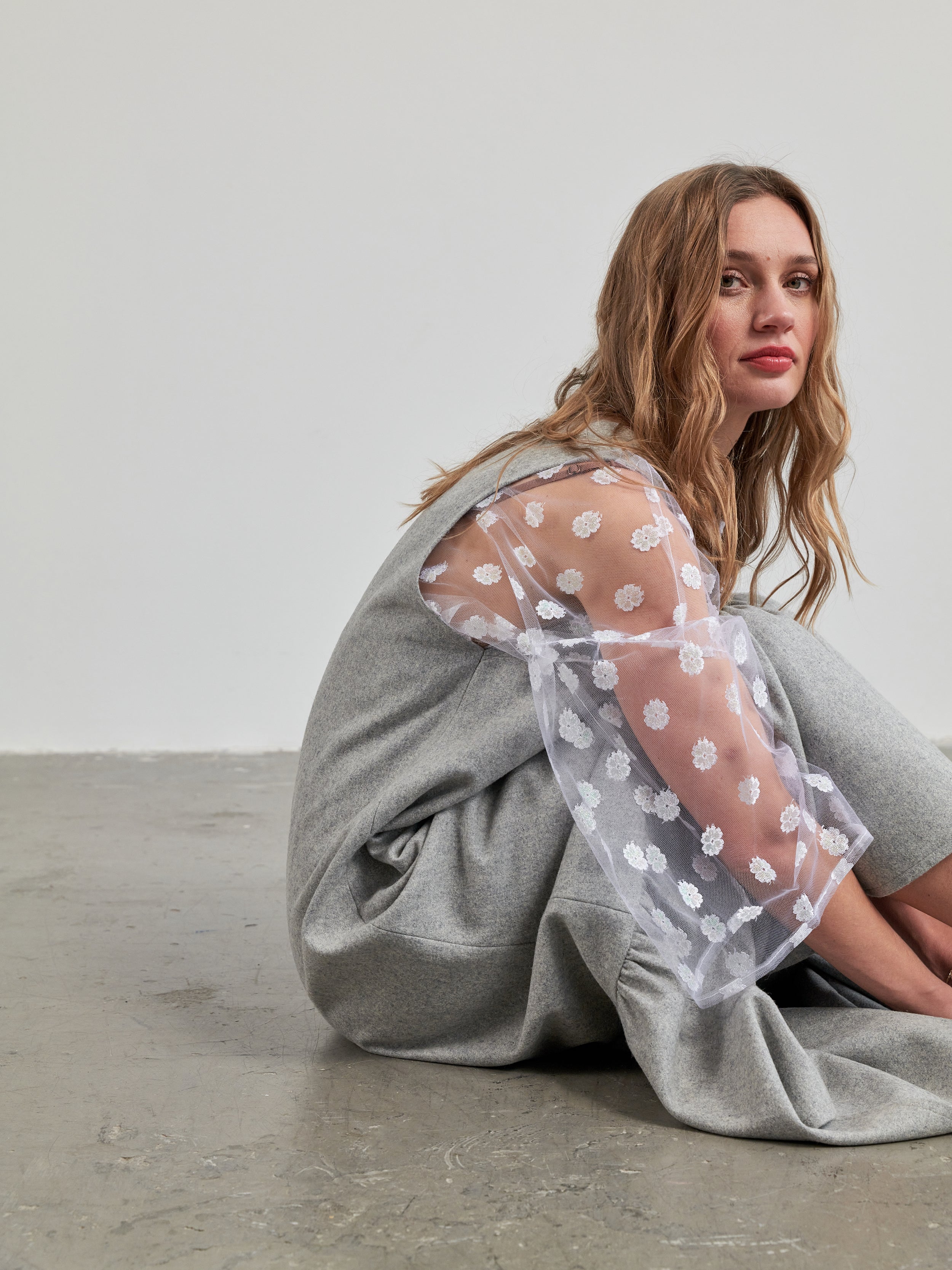 Tilda wool dress