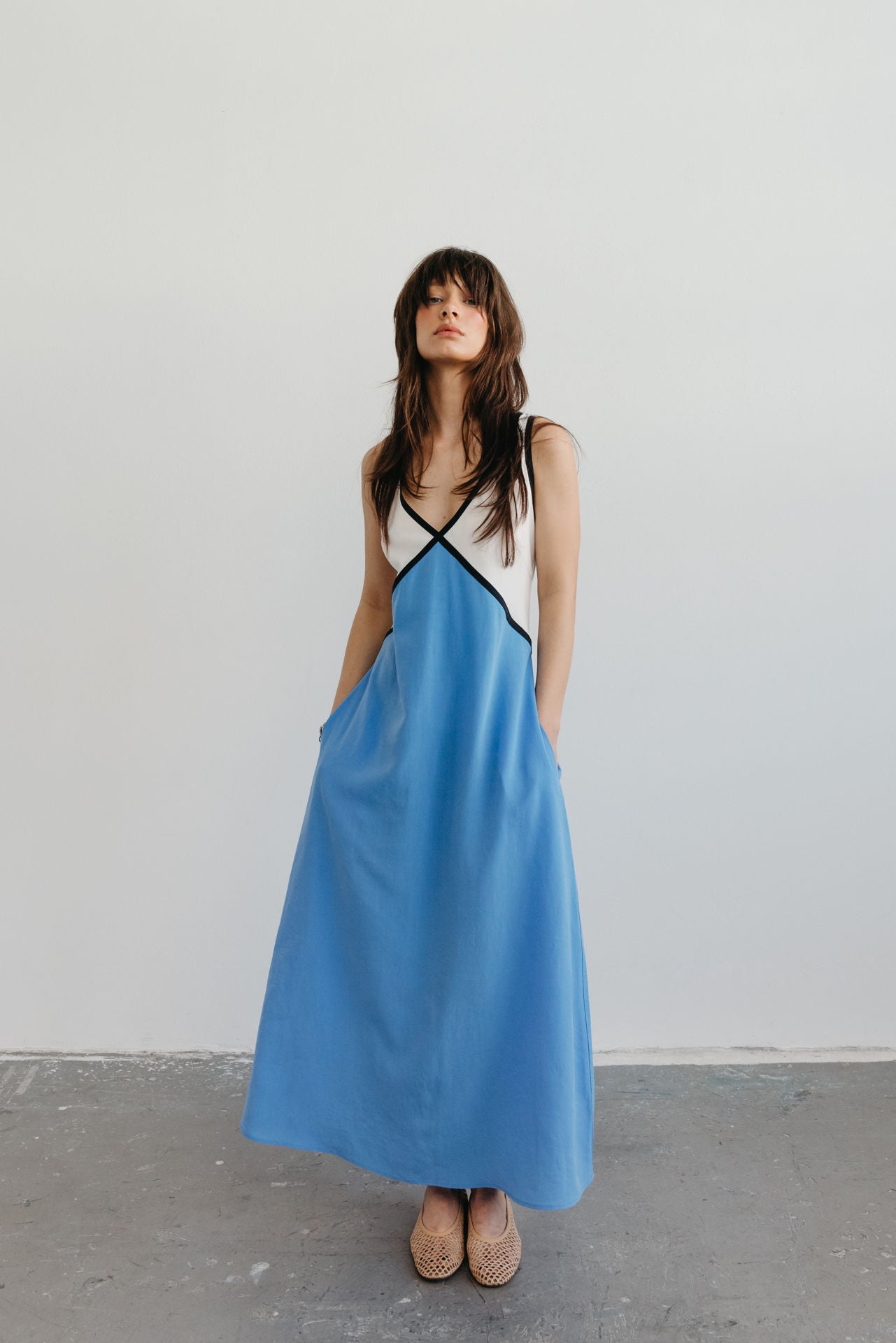 Luna colorblock dress