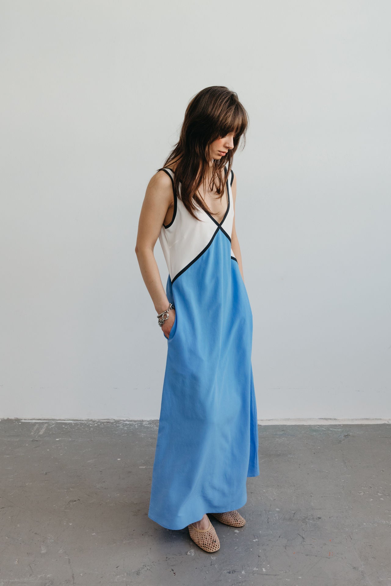 Luna colorblock dress