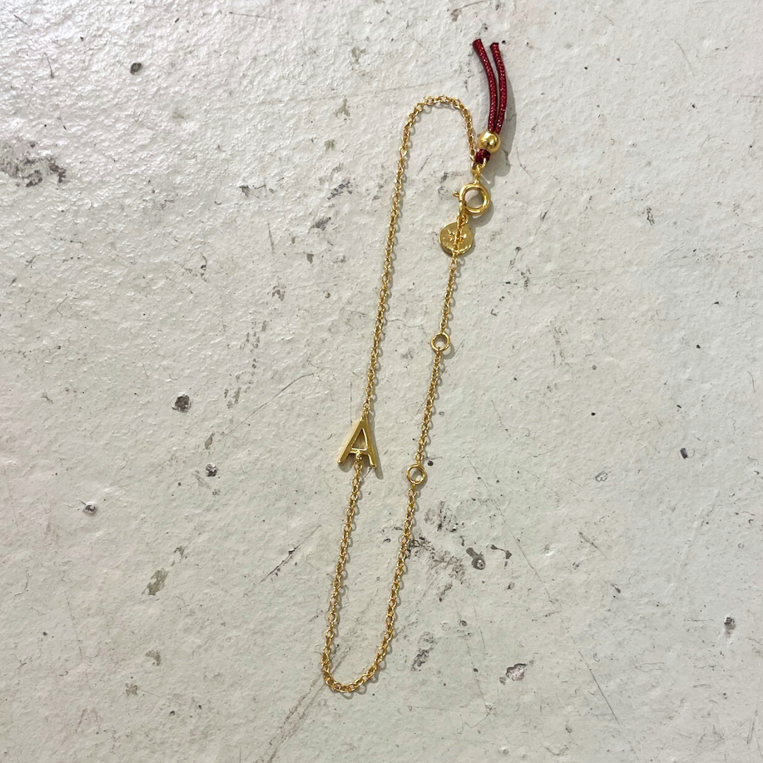 wm alphabet bracelet