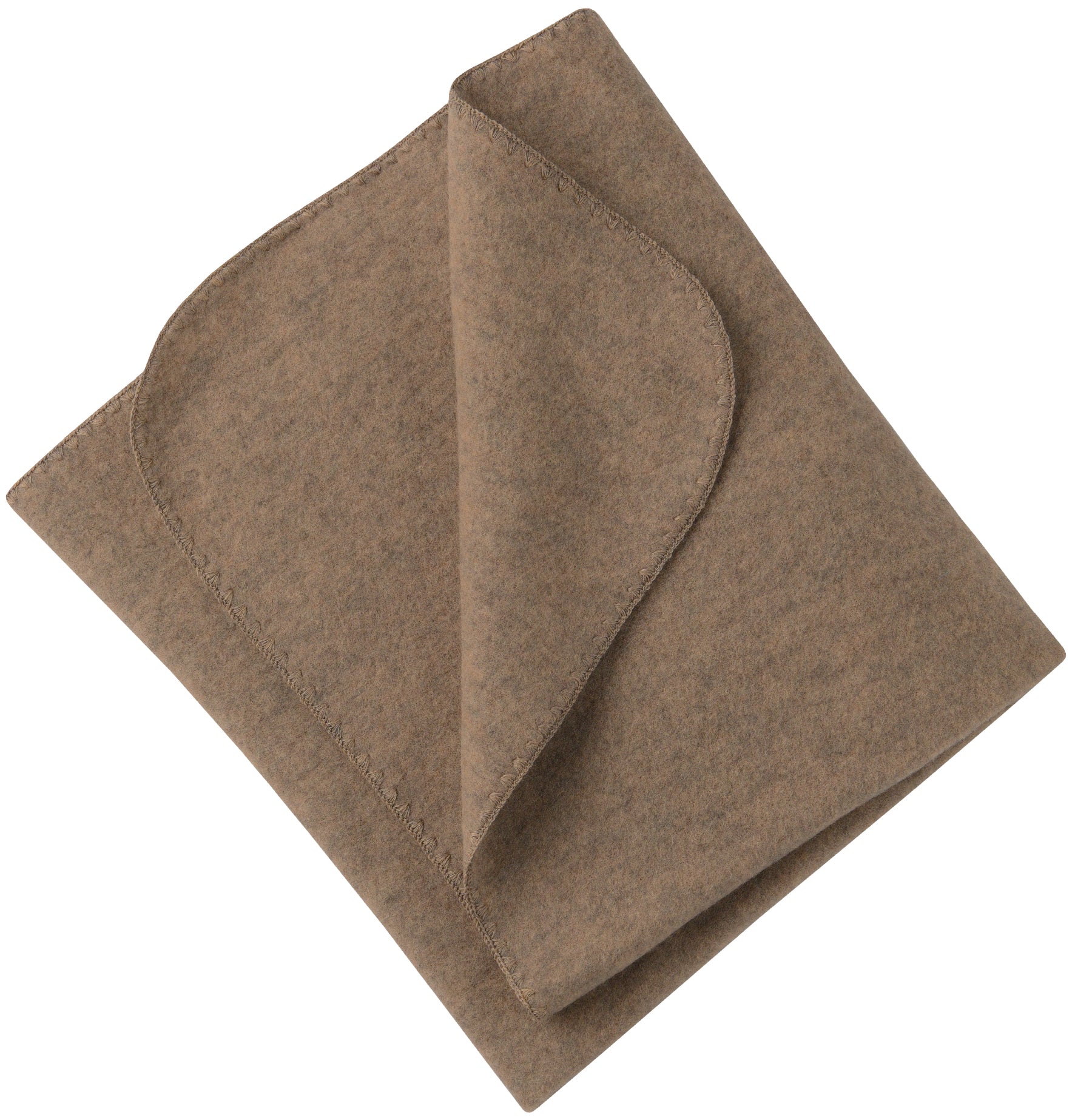 wool blanket - walnut