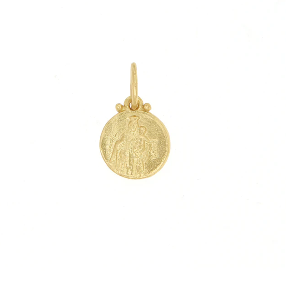 Mother & Child amulet 24k vermeil