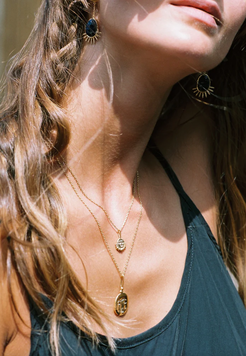 Gorgon Protection amulet 18k
