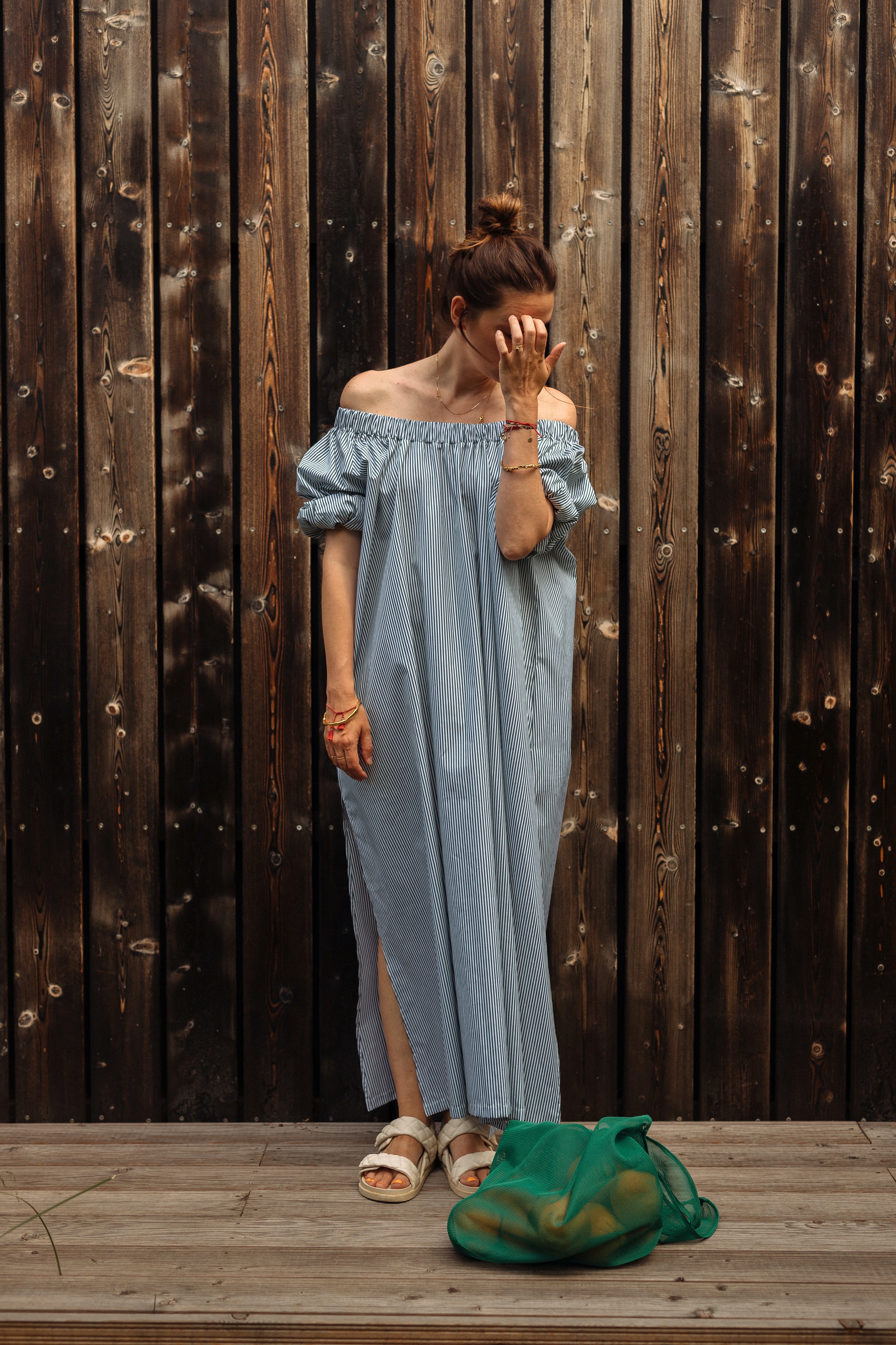 SM - everyday dress Freya - green M/L