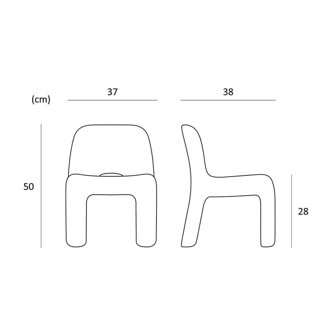 children's chair Charlie - sky