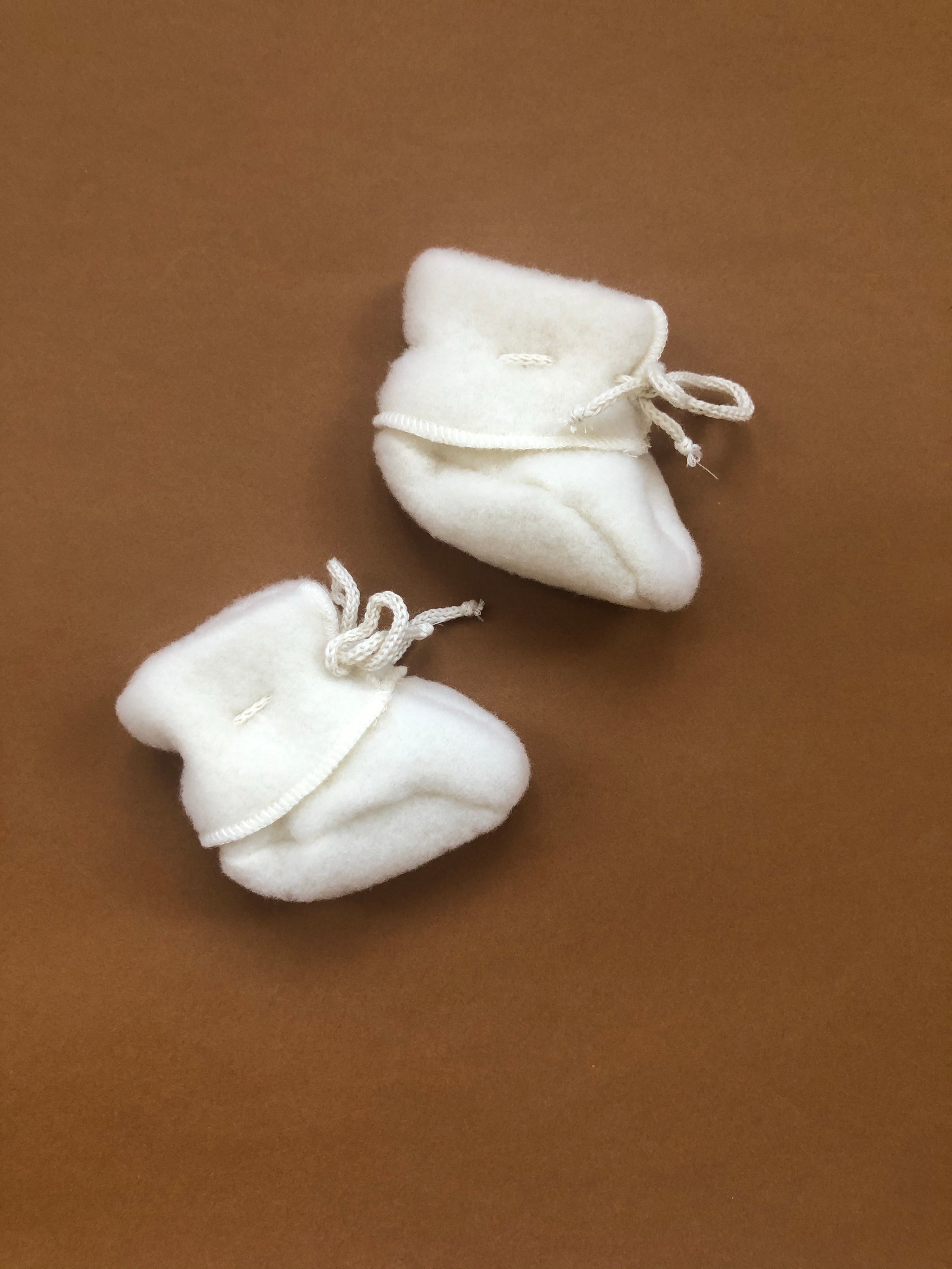 woolen boots natural