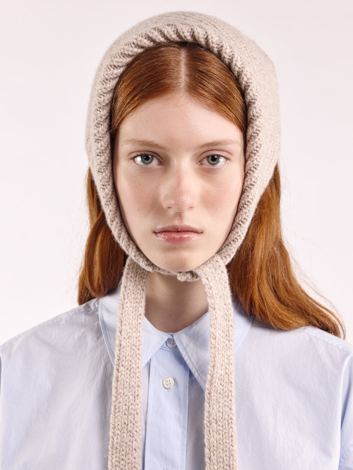 bandana chunky soft z vlny - Sand Marl