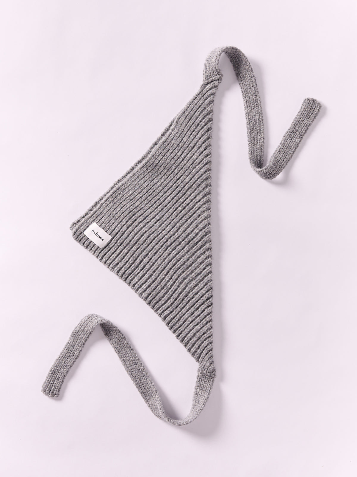 bandana chunky soft z vlny - Flannel Grey