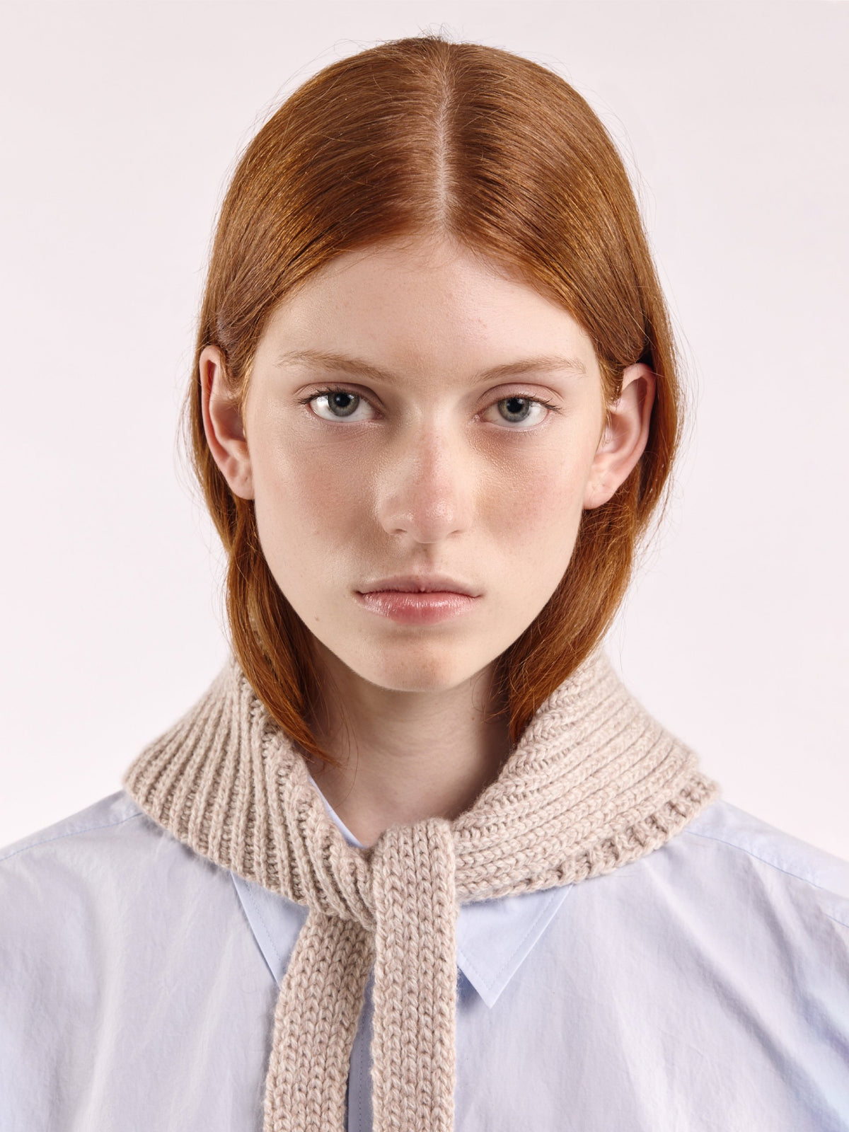 bandana chunky soft z vlny - Sand Marl