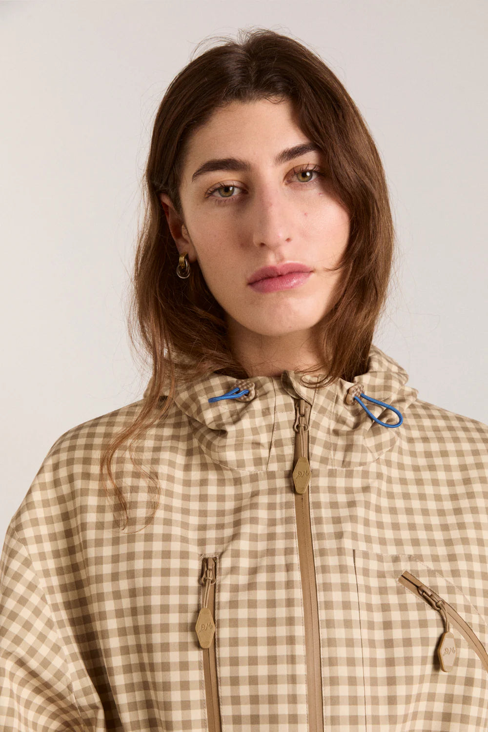 jacket matilda raincoat gingham