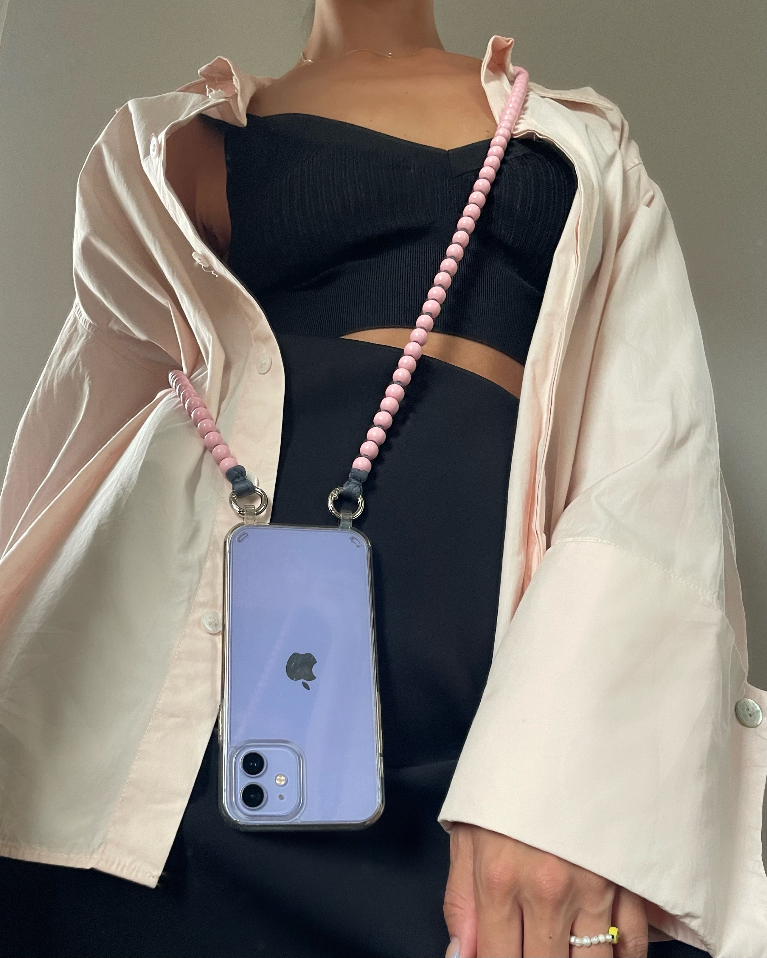 iPhone strap pink LE STUDIO