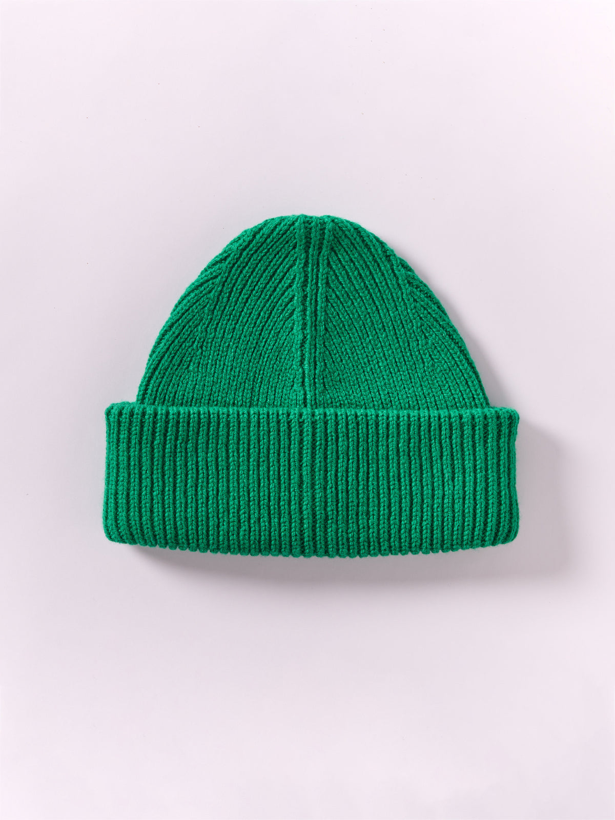 beanie chunky soft z vlny - Bright Green